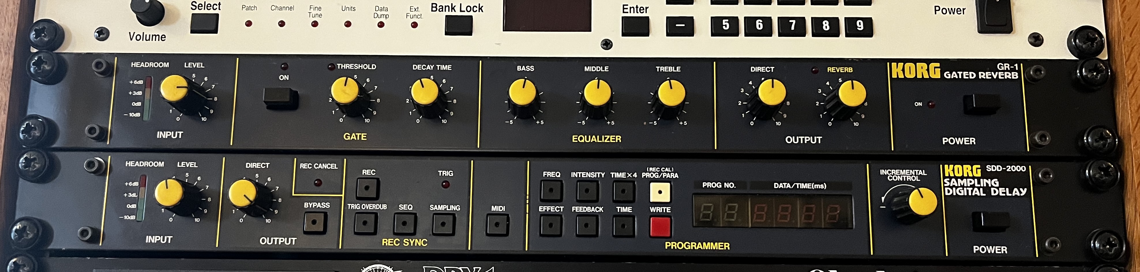 Reverb à ressort Korg GR1 Vintage TBE