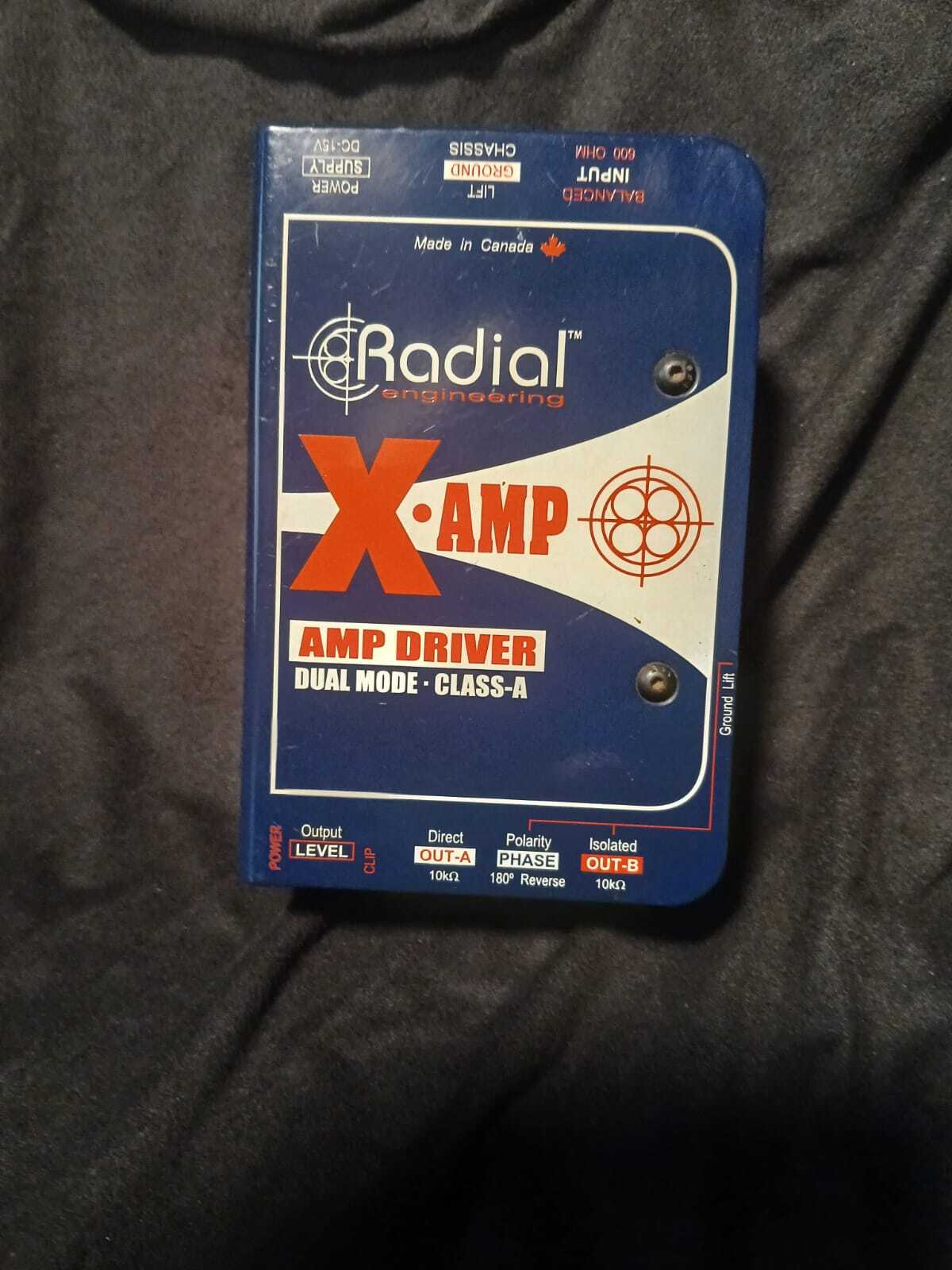 Vends Radial X-amp
