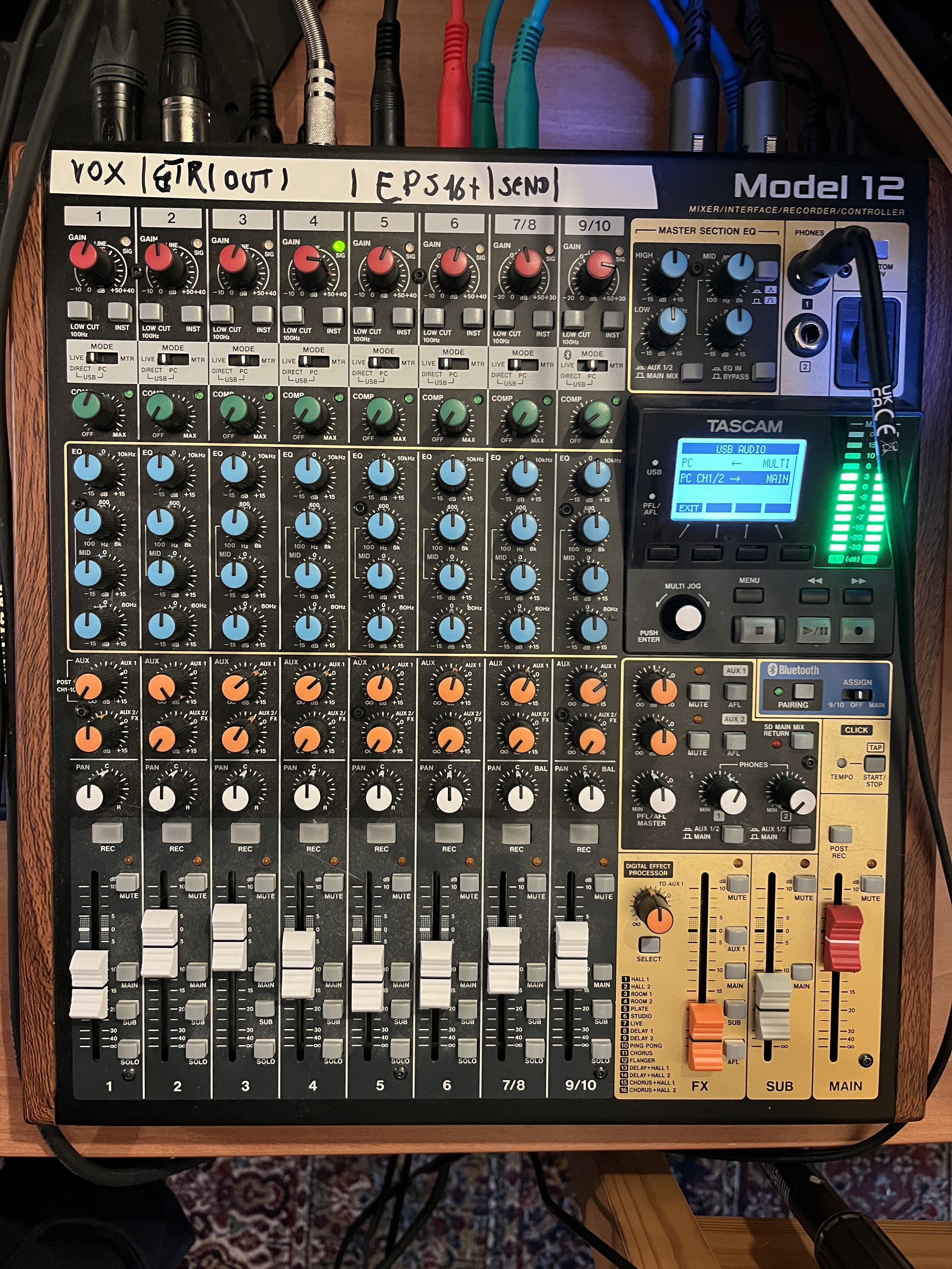 Vends Tascam Model 12