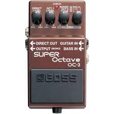 Vends pédale effet octave Boss pour basse