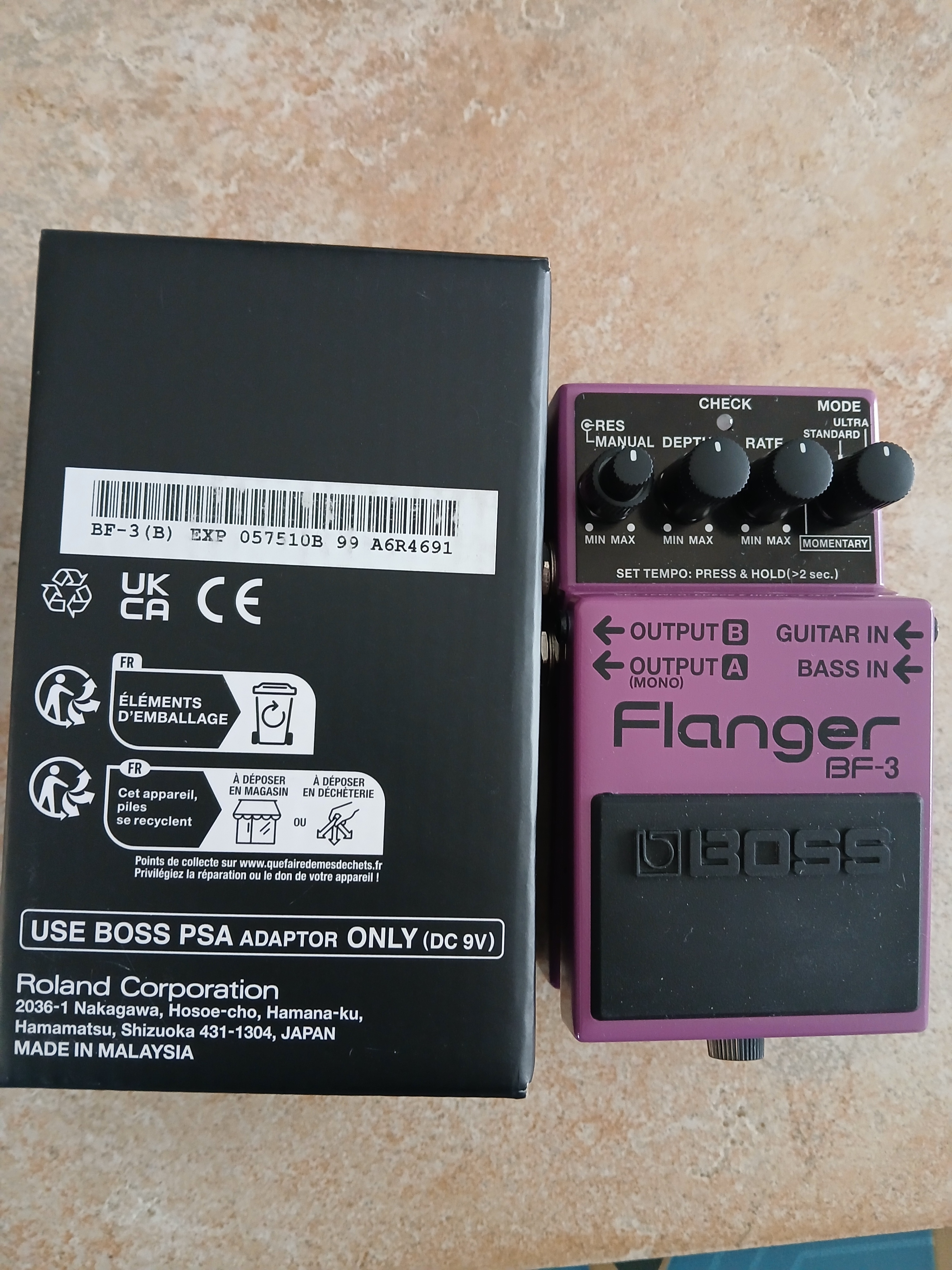 Flanger boss 