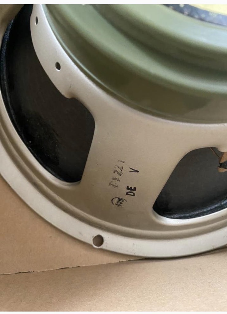 Celestion Greenback 1972
