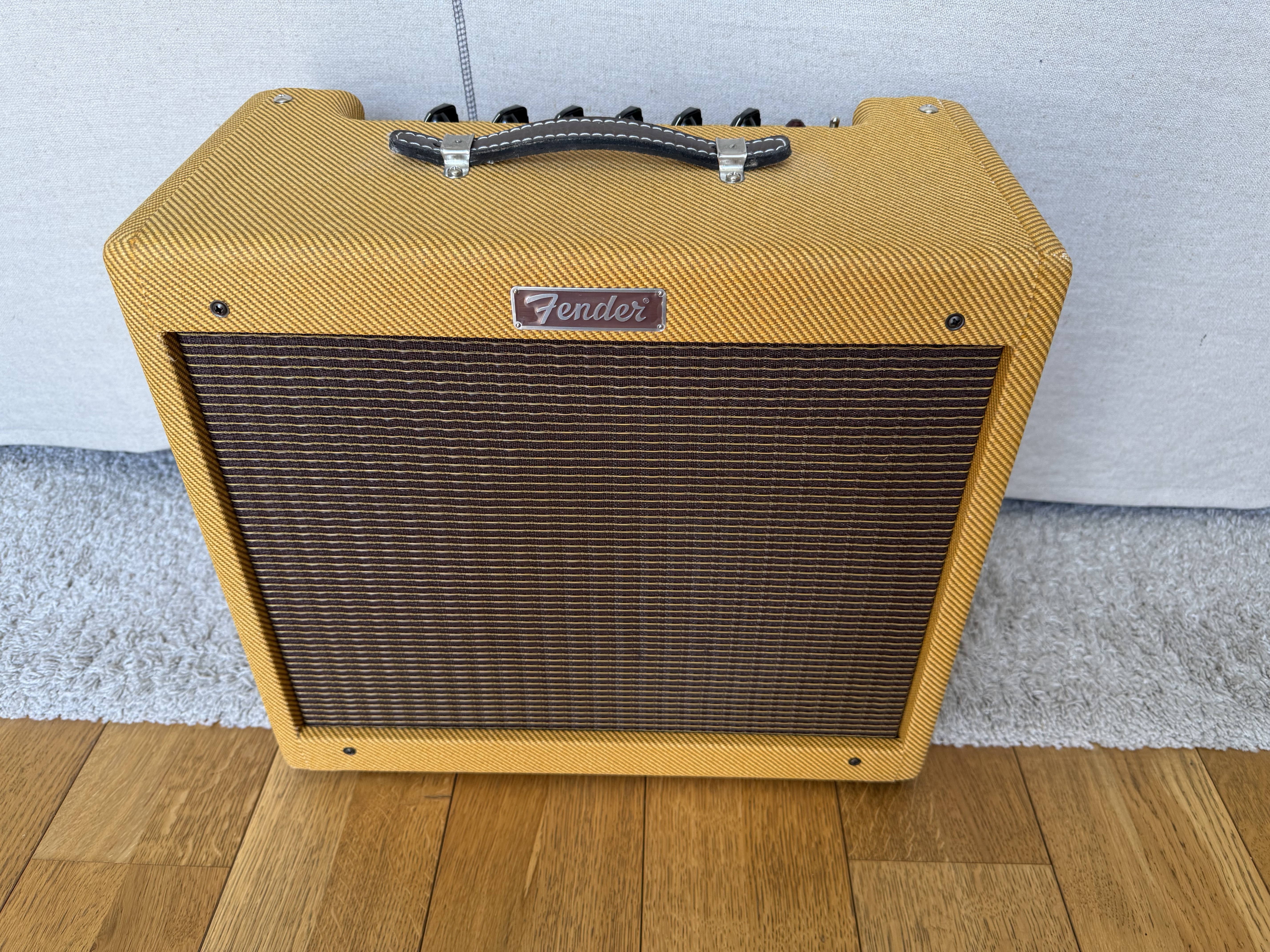 FENDER BLUES JUNIOR LACQUERED TWEED