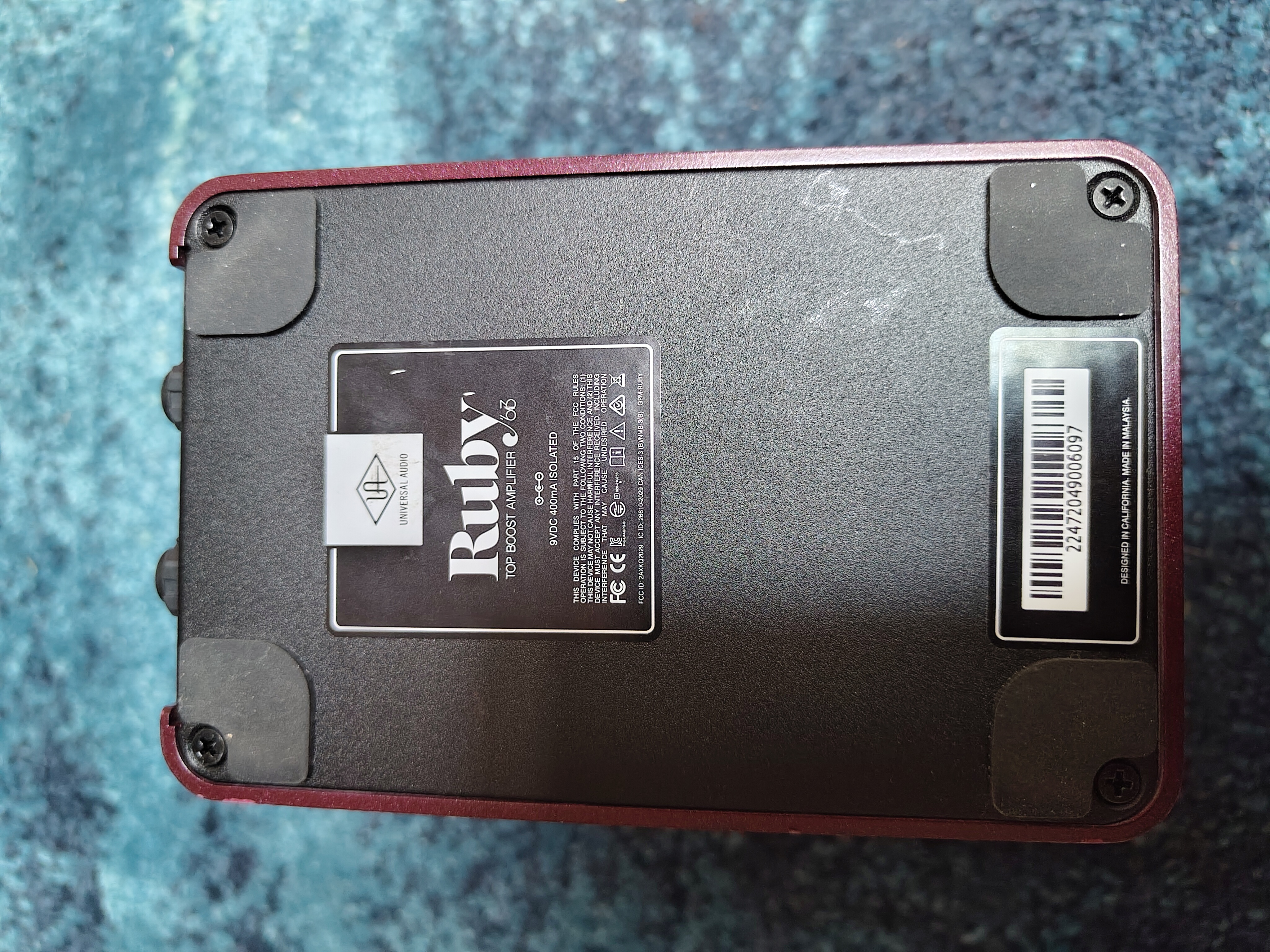 Universal Audio Ruby '63 Top Boost Amplifier (74592)