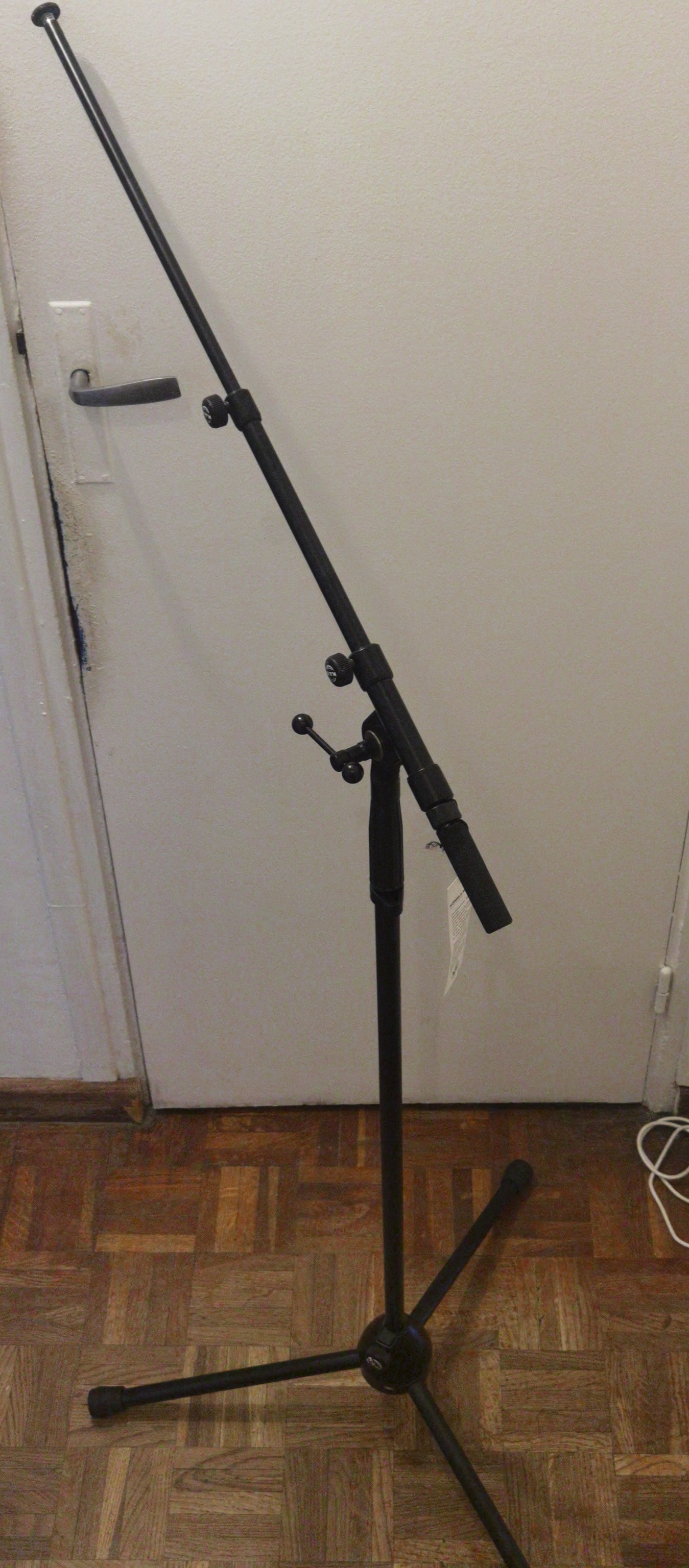 K&M 210/9 Pied perche microphone noir – Jamais utilisé – Comme neuf