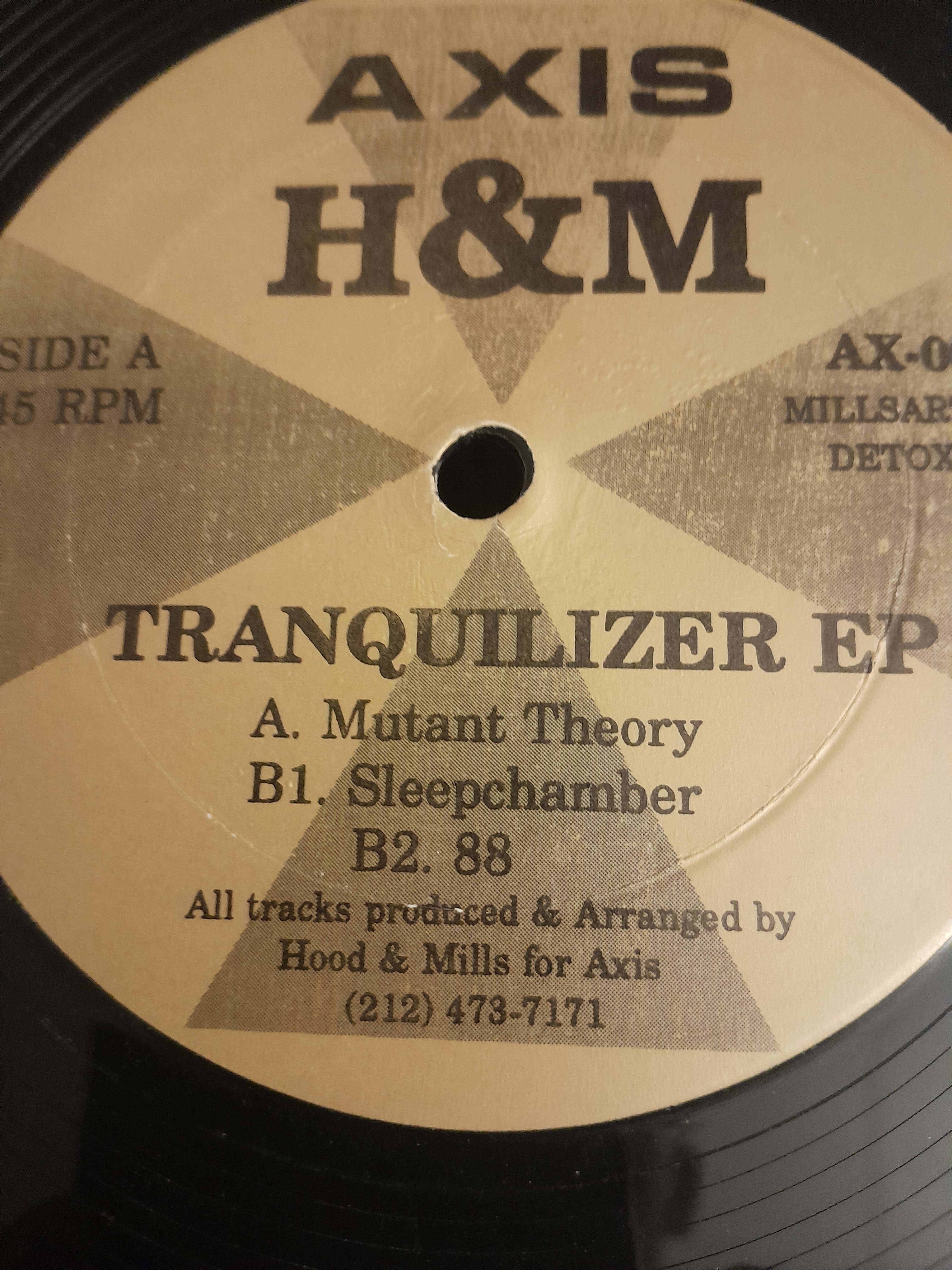 Axis 001 pressing original ! New force has been born