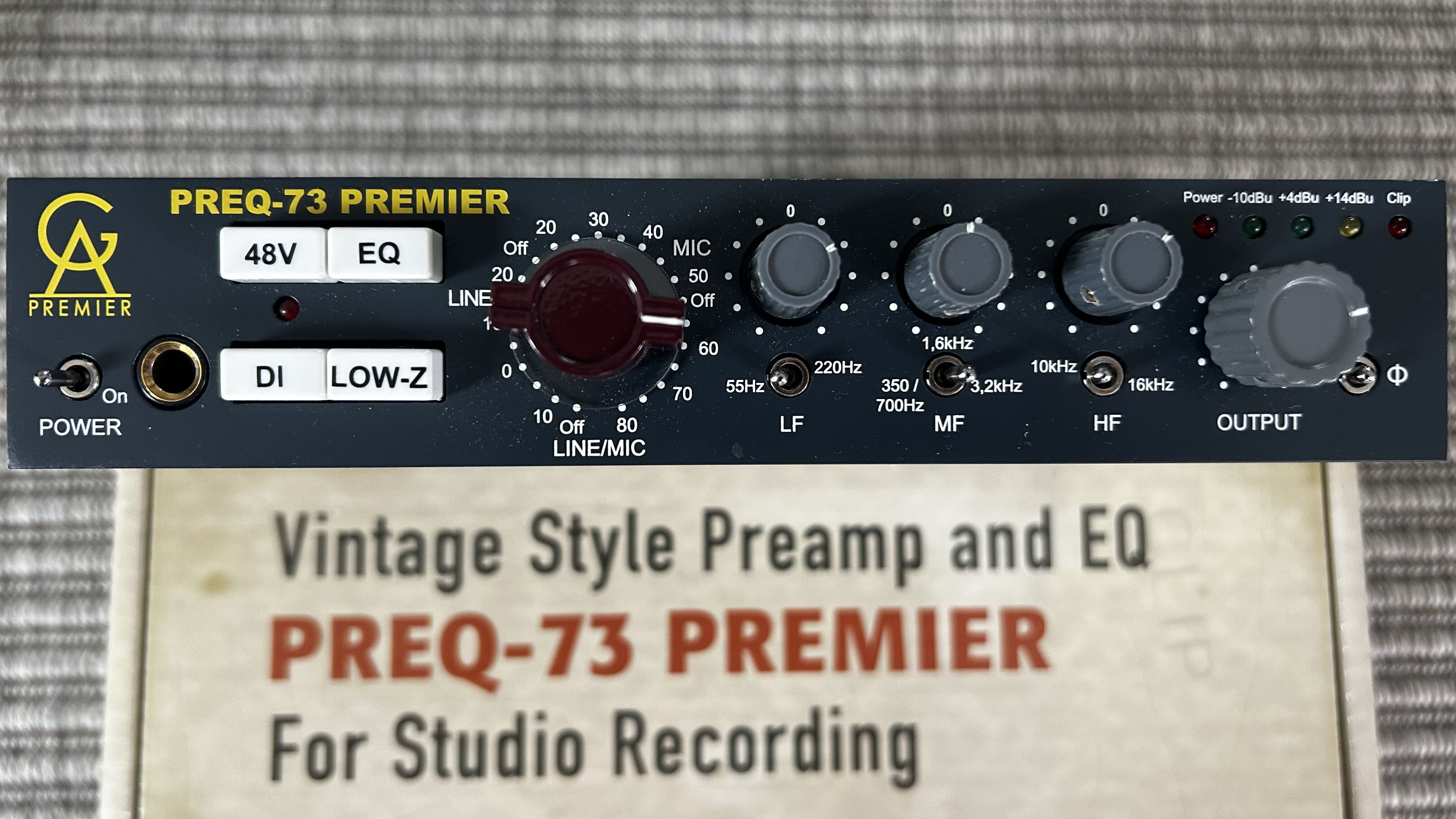 Preamp/EQ Golden Age PRE-EQ 73 Premier (Carnhill)