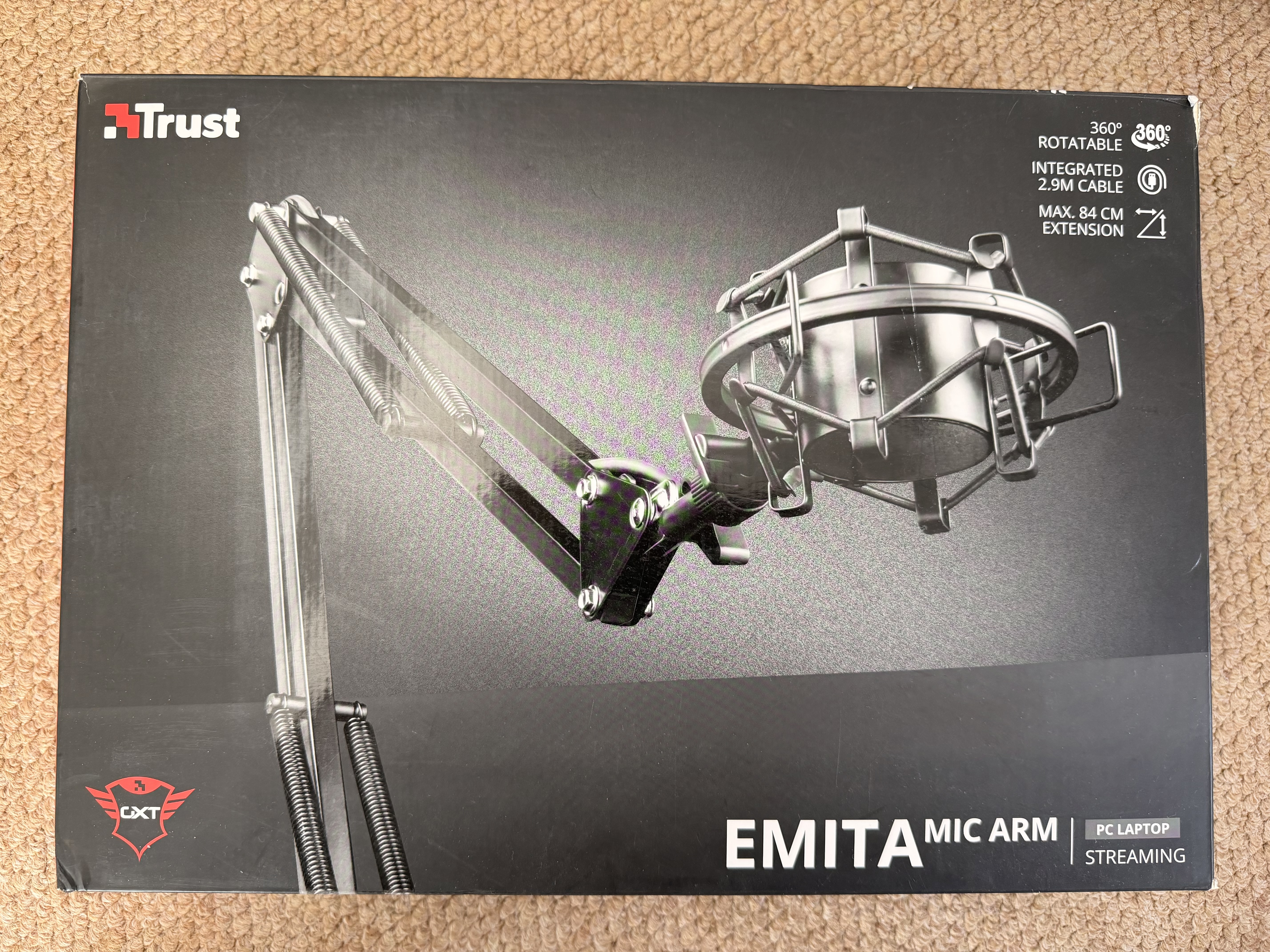 Vends GXT 253 Bras de microphone réglable