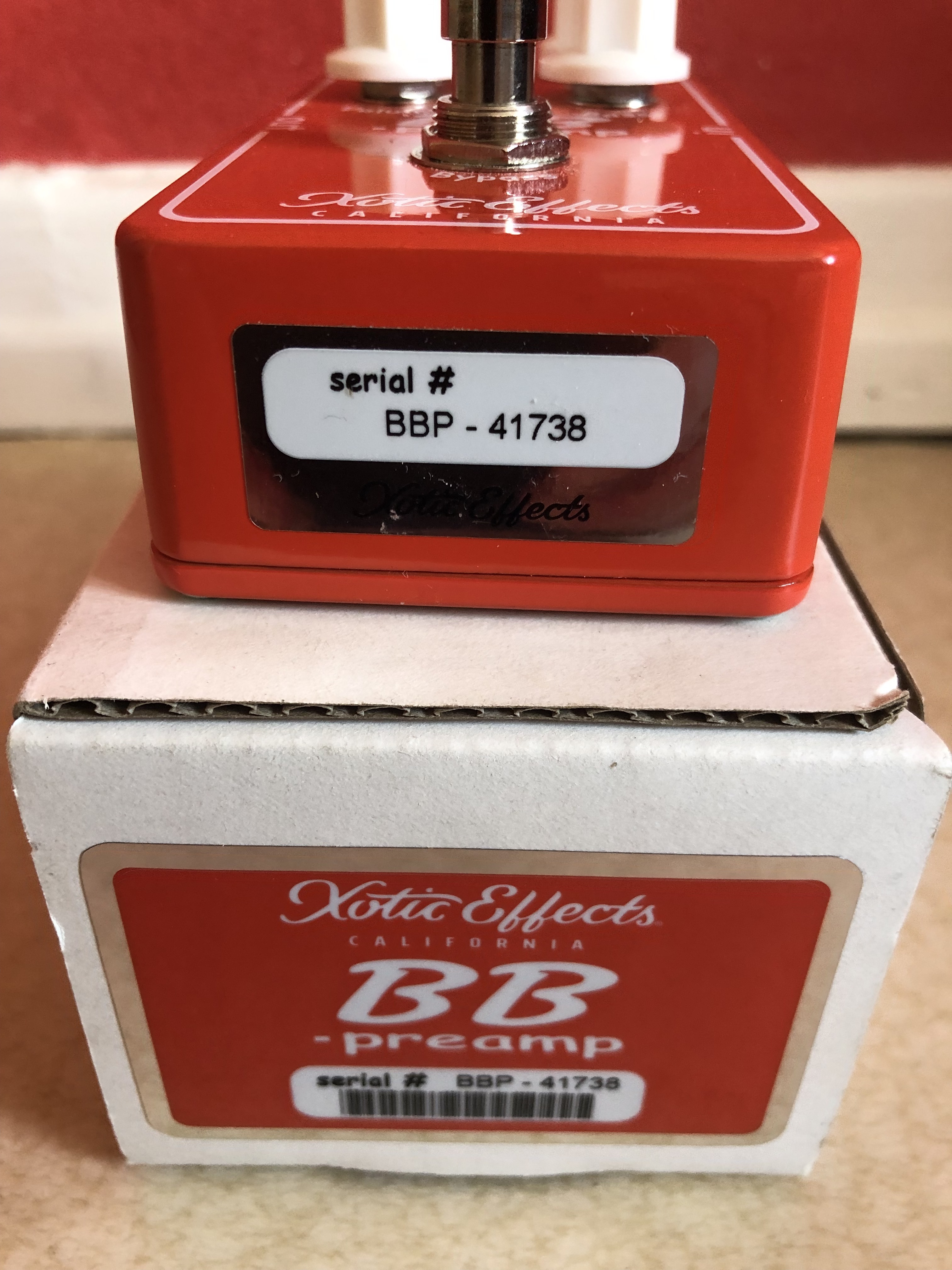 XOTIC BB PREAMP V 1.5