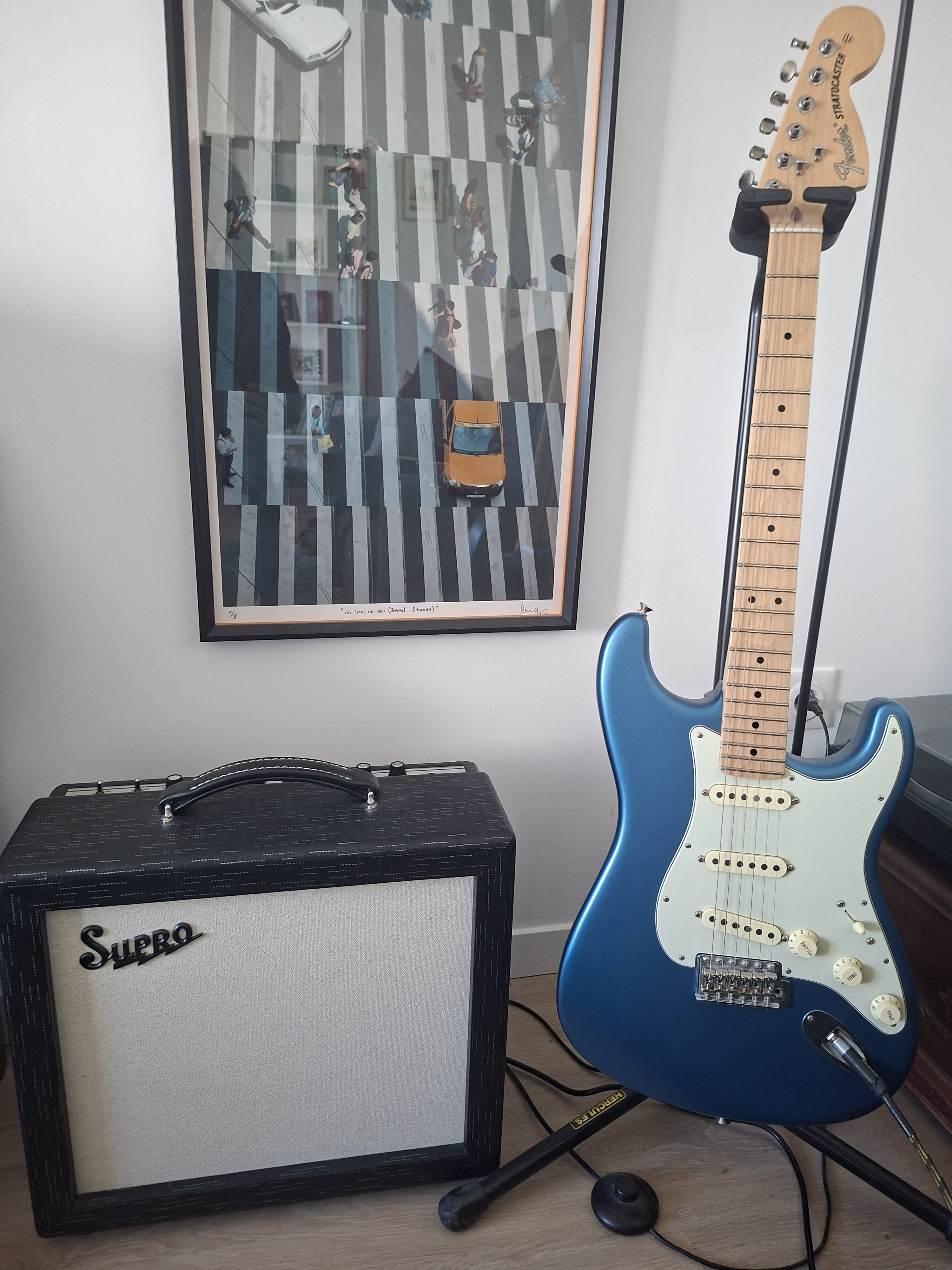 Vends AMPLI guitare supro tout lampe