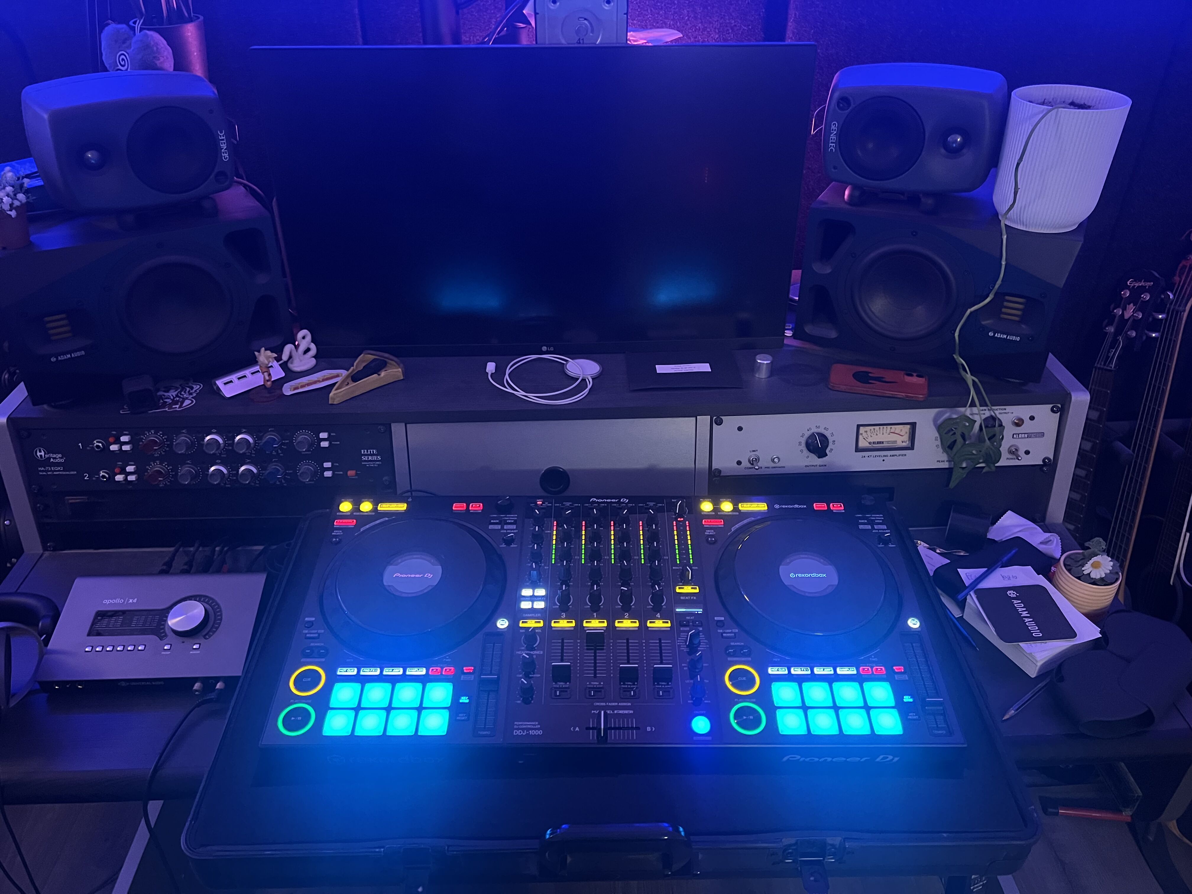 Pioneer DDJ 1000 + flight case Magma DJ Controller Case
