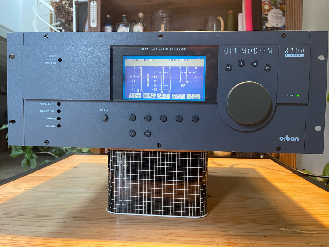 ORBAN OPTIMOD-FM 8200 Version 8200/E3S