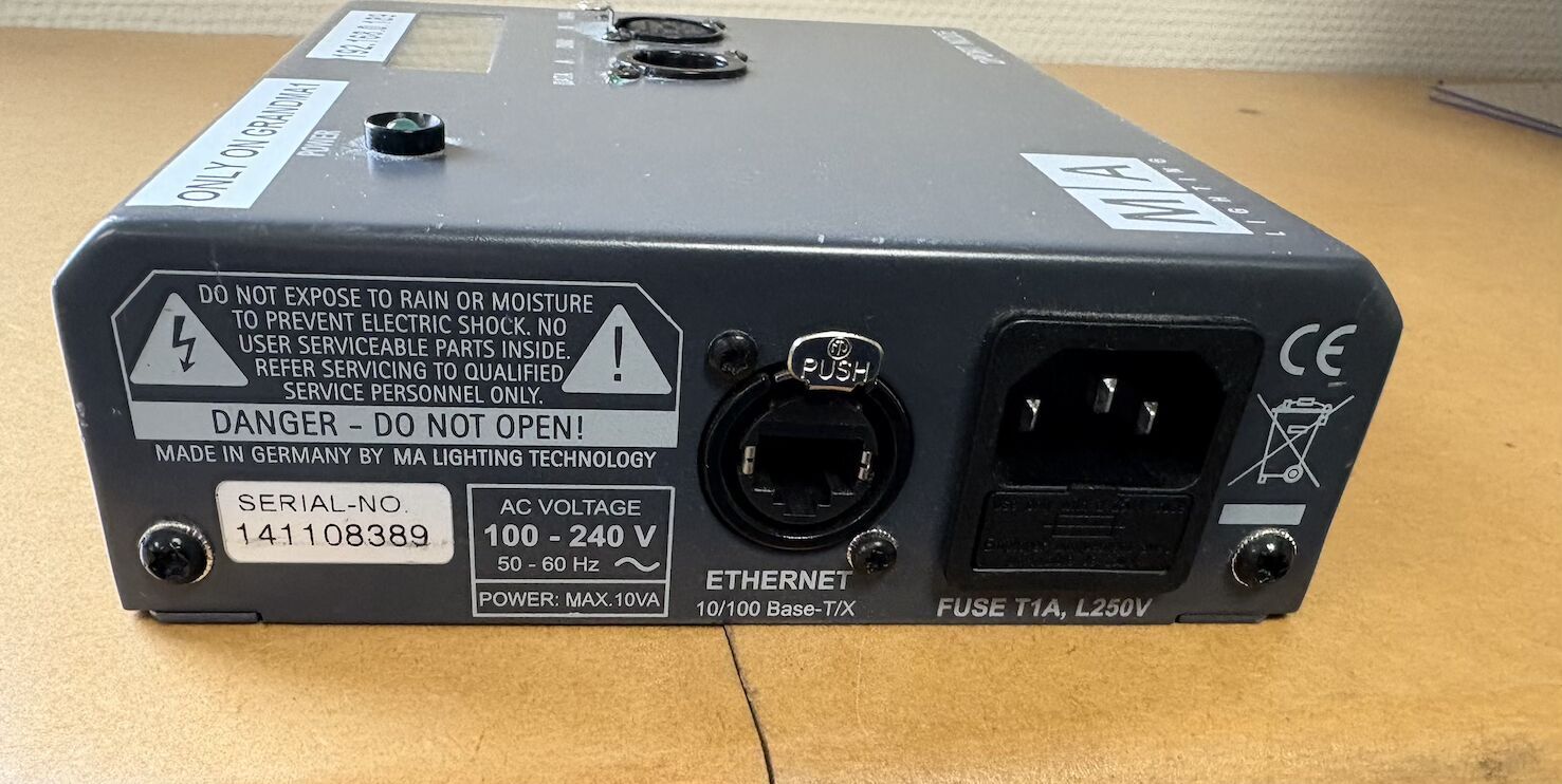 Ma Lighting 2Port Node onPC (35139)