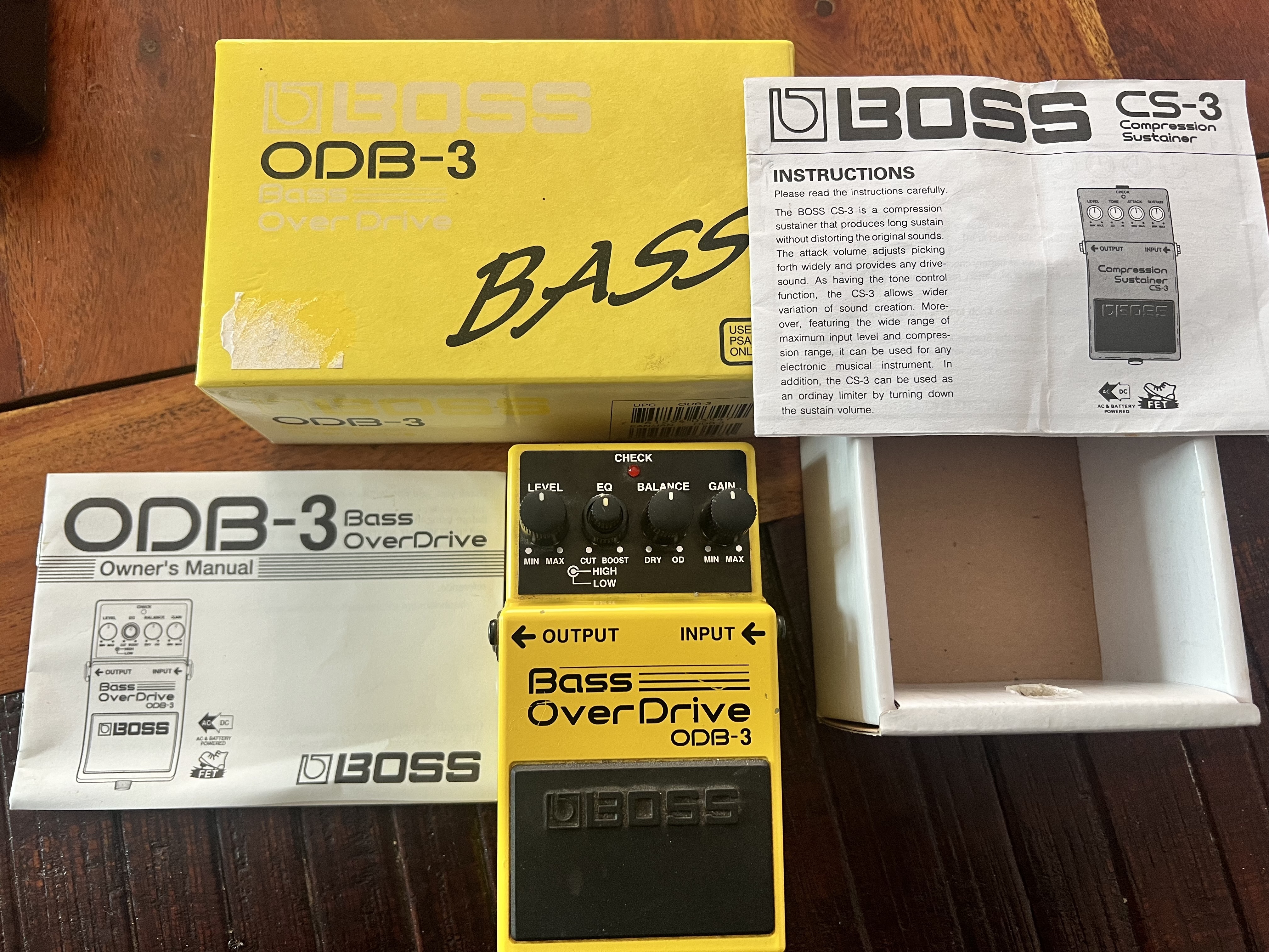 Vends pedale Boss overdrive OBD3