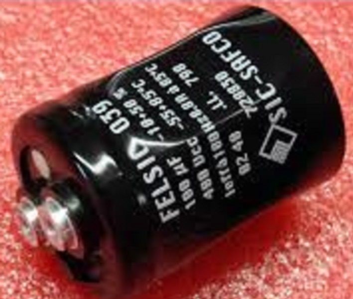 Audiophile / 2 x Condensateur / Sic-Safco Felsic / 8C93-6 / 22000µF / 16V / Art Audio