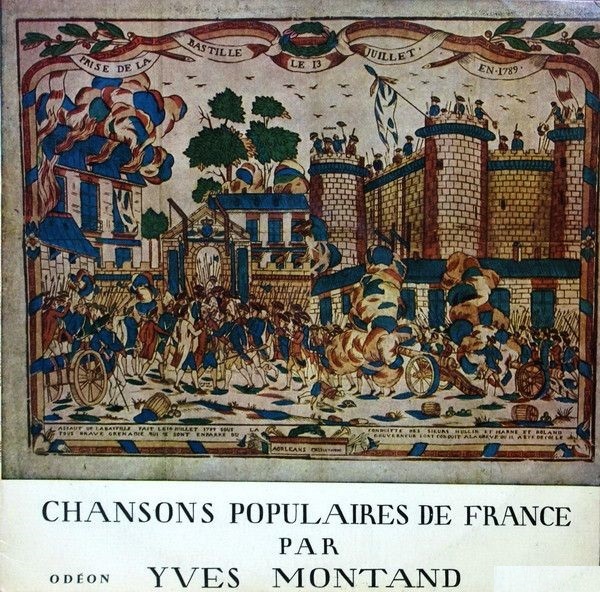 Audiophile / Art Audio / Yves Montand / Chansons Populaires De France / ( Vinyle / LP / 33 T )⁣ ⁣