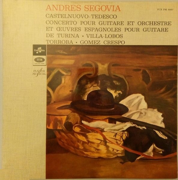 Audiophile / Art Audio / Andrés Segovia / Concerto Pour Guitare Et Orchestre Et Oeuvres Espagnoles ( Vinyle / LP / 33 T )
