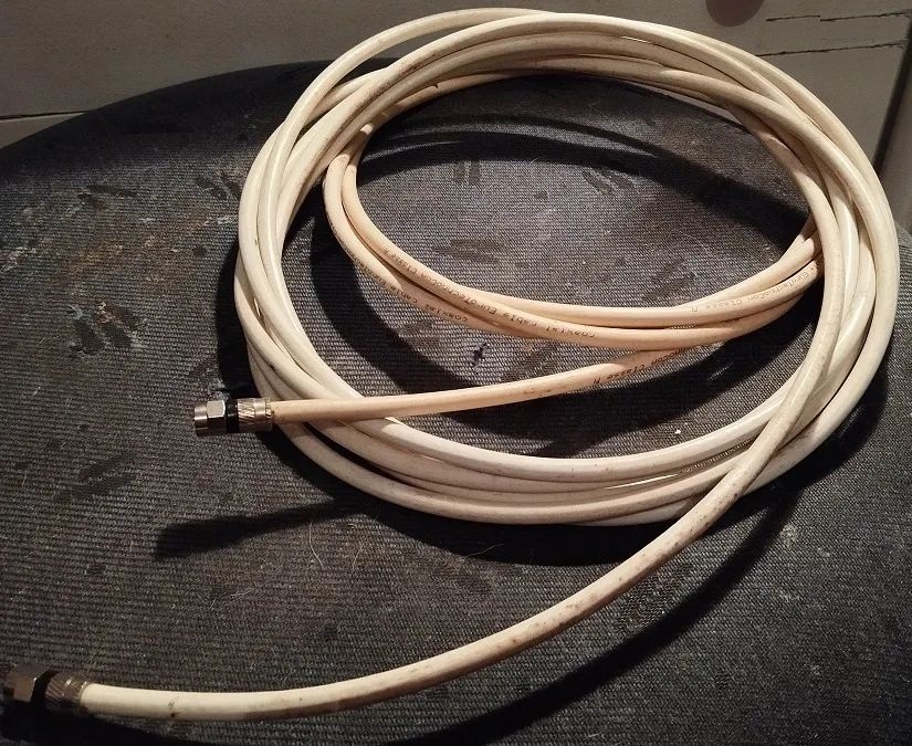 Audio-Video / Cable RG6 / Antenne / TV / HD / Satellite / Connecteur F / 3 GHz / 2,5 m / 5 m / Art Audio