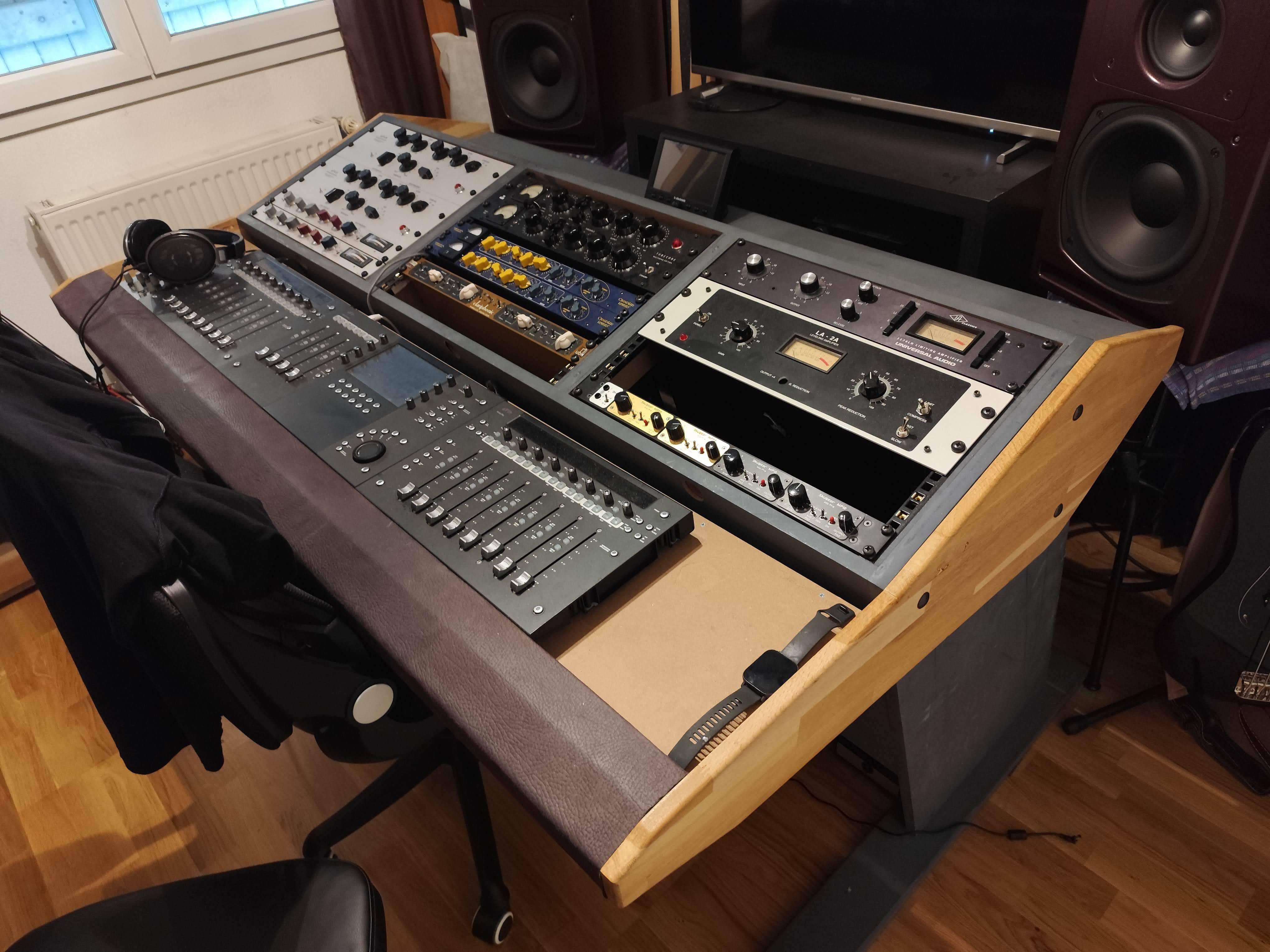 Vends meuble studio 3 x 8U type sterling modular