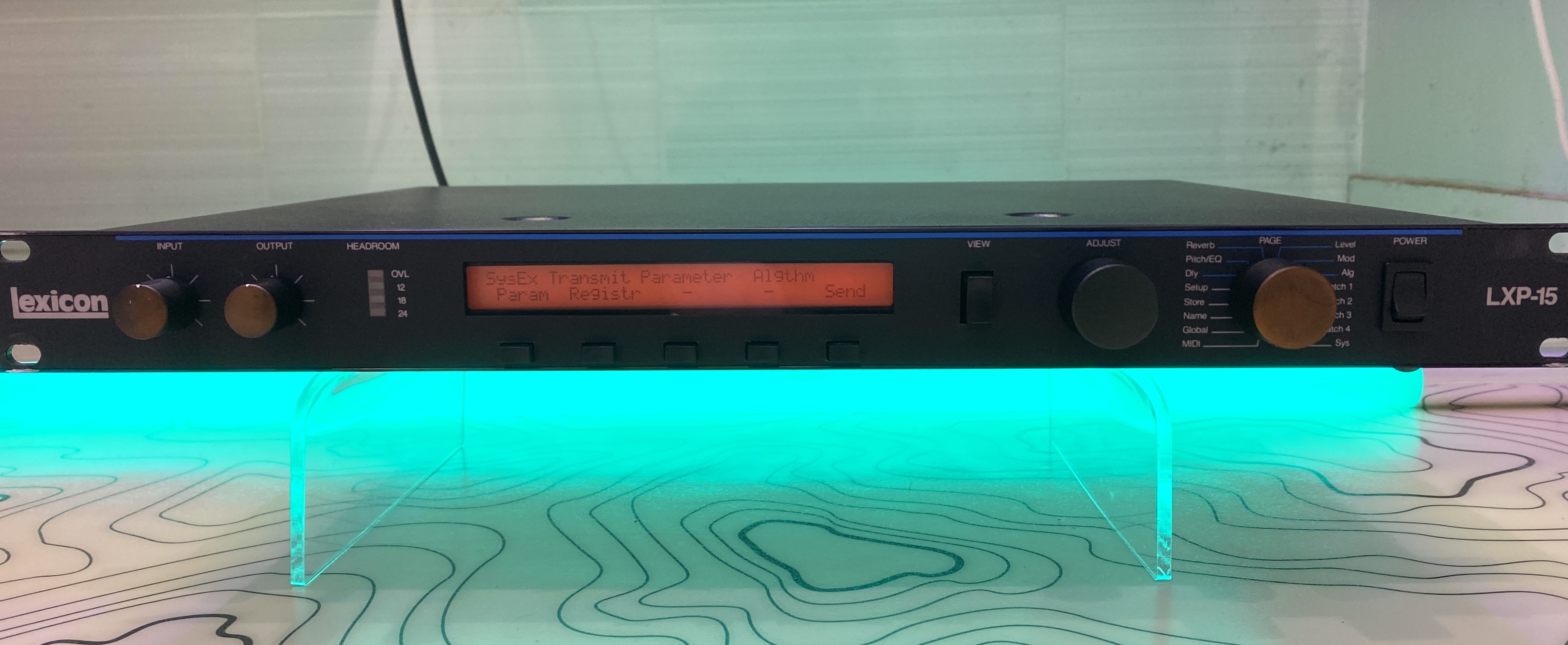 Processeur multi-effets Lexicon LXP-15 Version II (années 90)