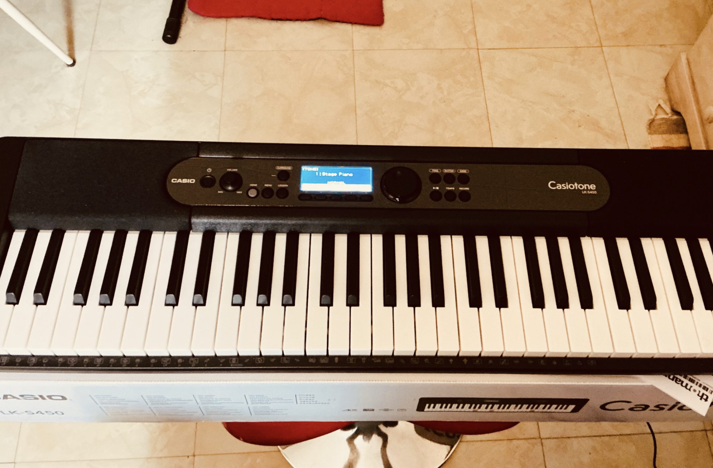 Vends Casio Lk-S450 Piano Arrangeur à touches lumineuses (Sur Paris)