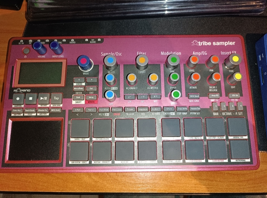 Vend Korg electribe 2 rouge