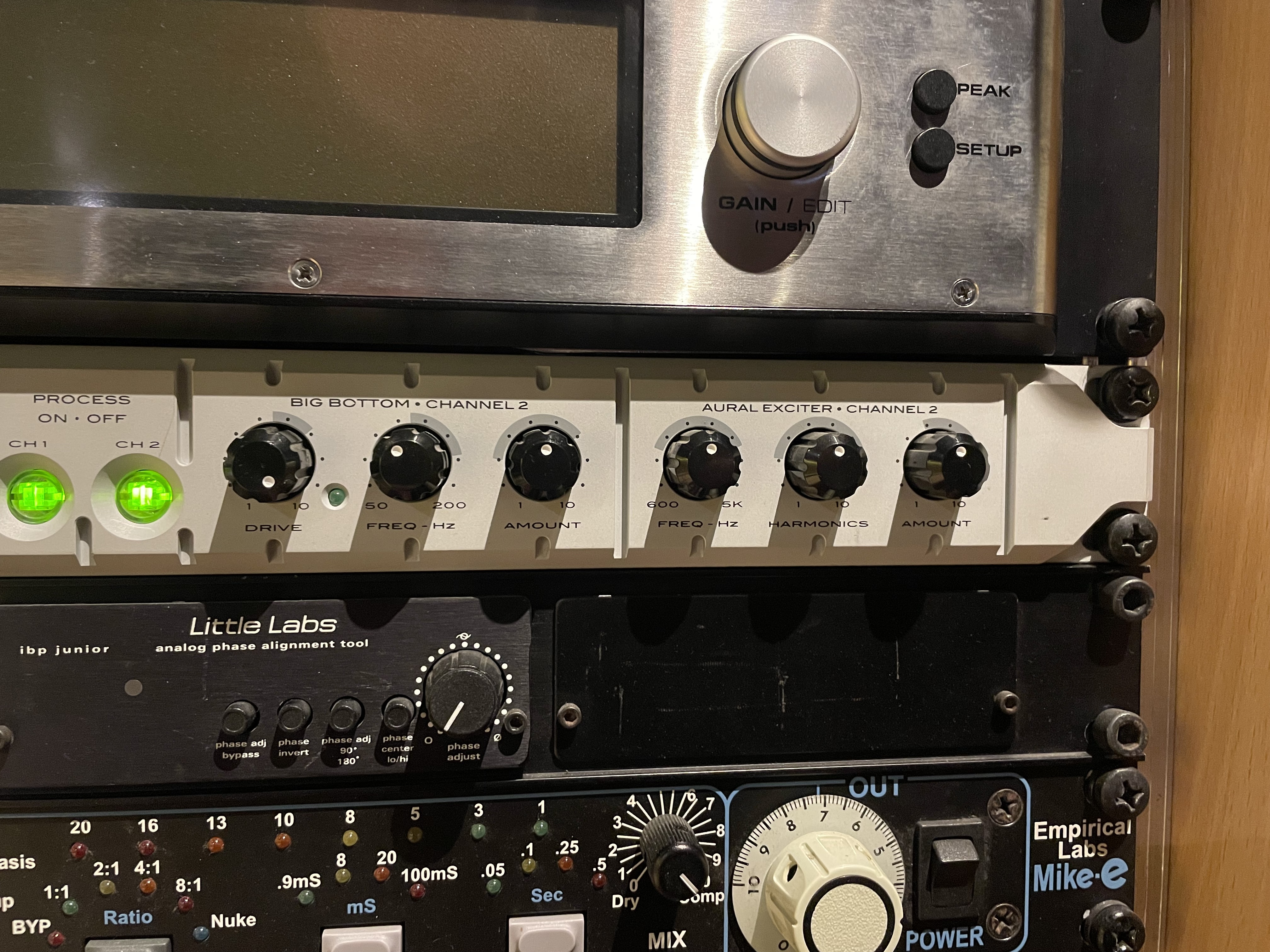 Vends Aphex 204 Aural Exciter and Optical Big Bottom