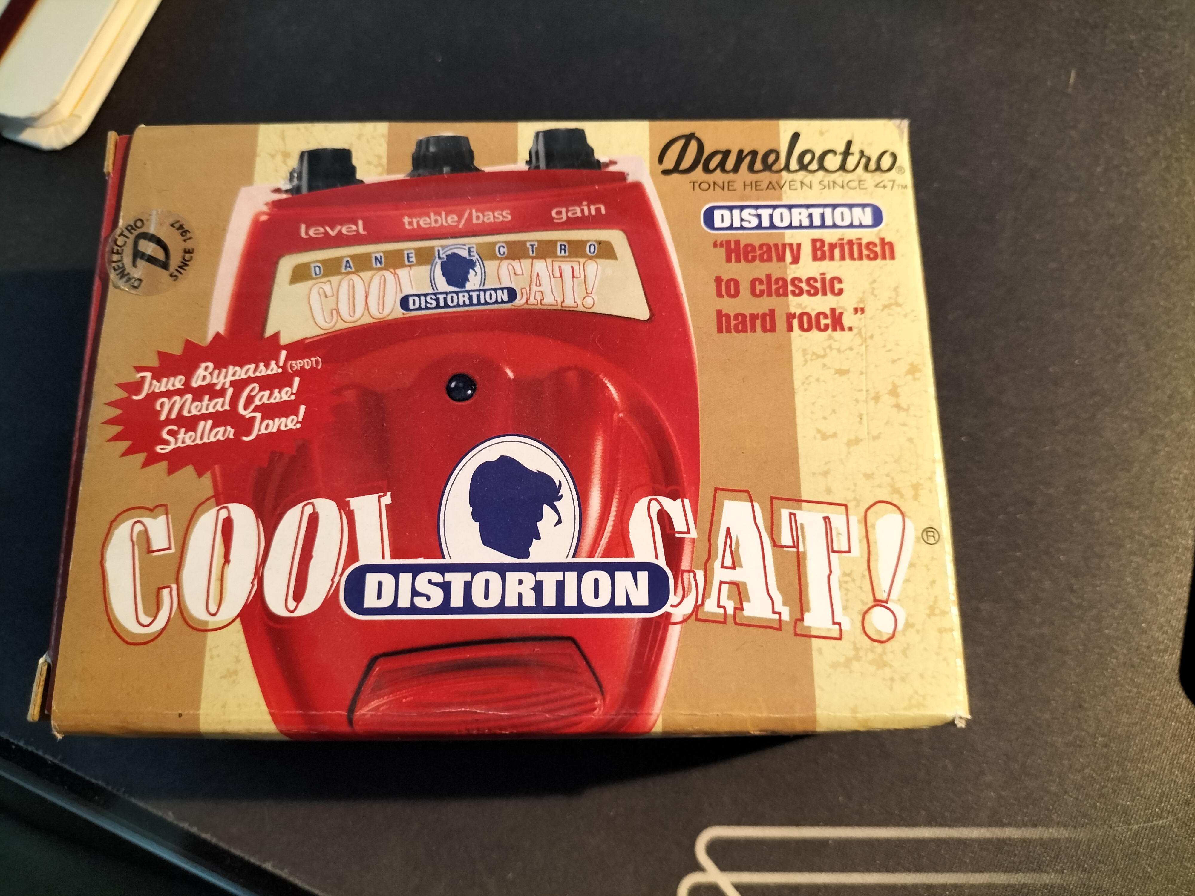 Vends Pédale Danelectro Cool Cat Distortion