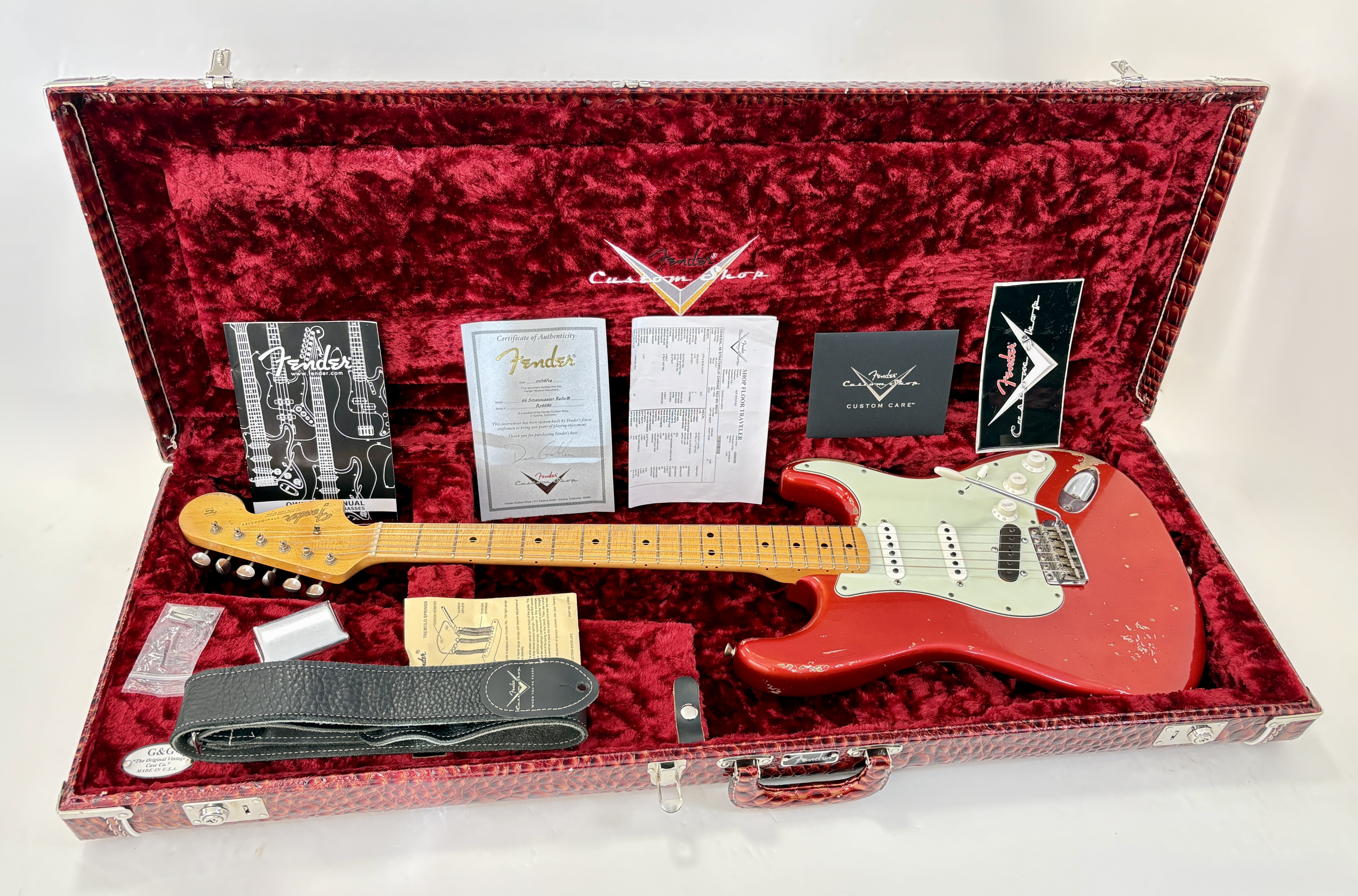Fender Custom Shop Masterbuilt '68 Stratocaster (by Dennis Galuszka) (73582)