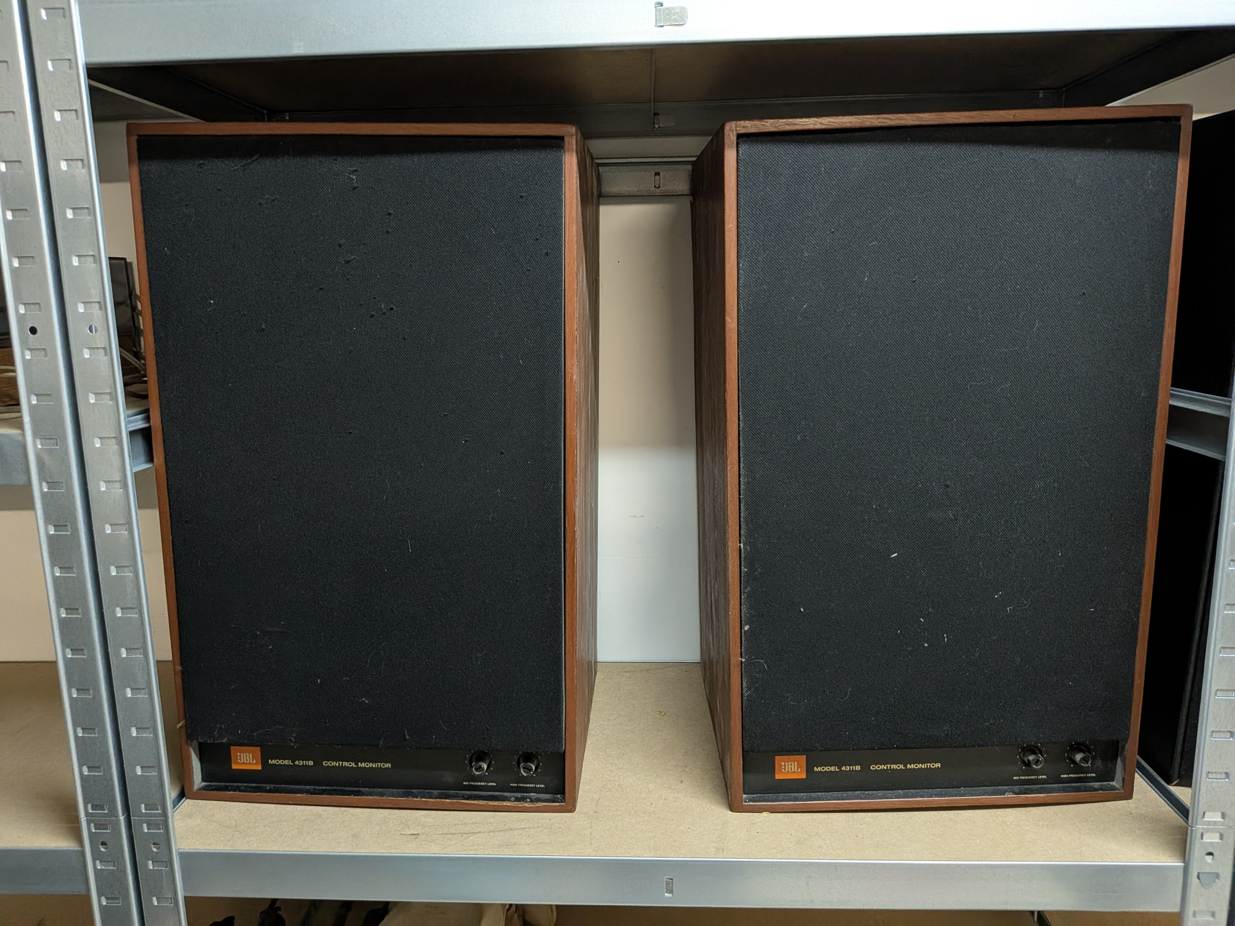 JBL 4311B Control Monitor – Paire d'enceintes passives vintage