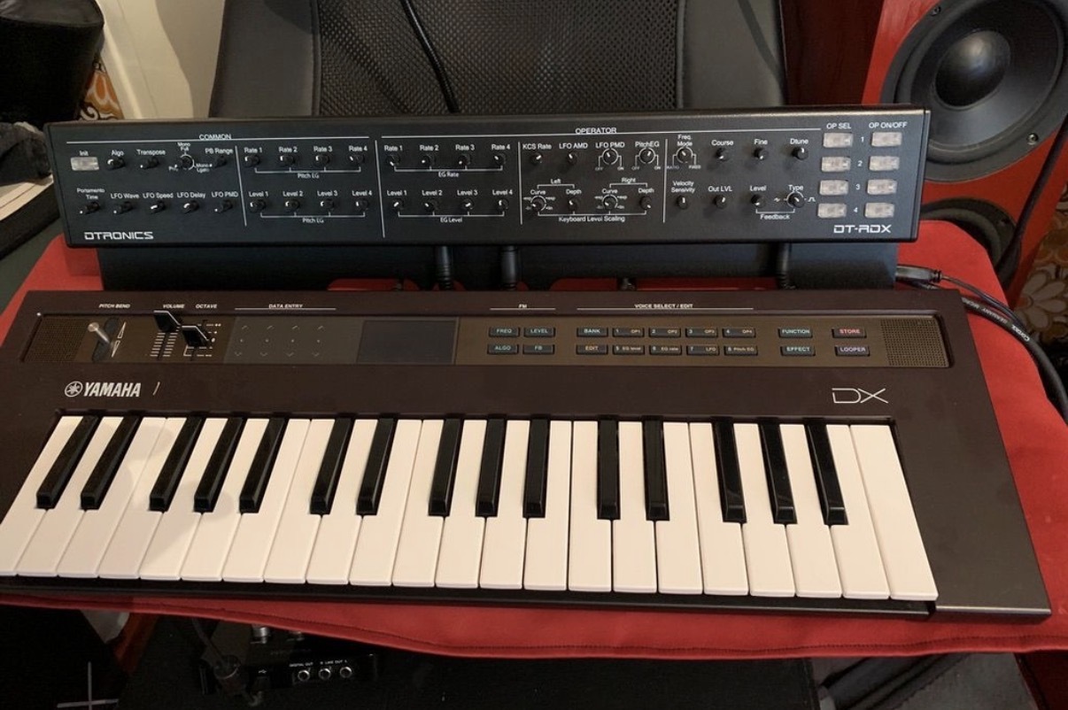Yamaha reface dx avec dtronics rt-rdx