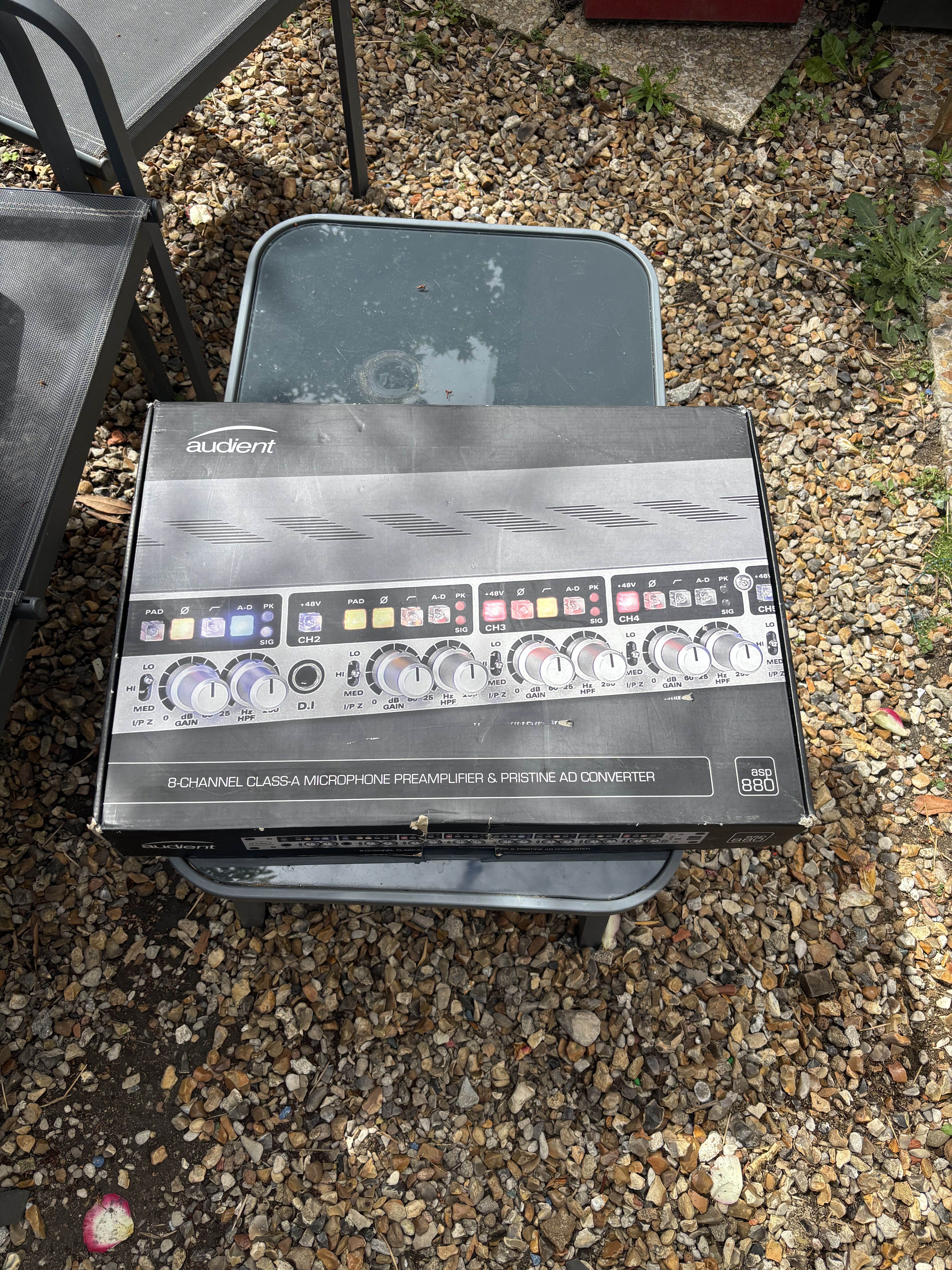 Vends Audient ASP880 – Préampli micro 8 canaux ADAT – Excellent état