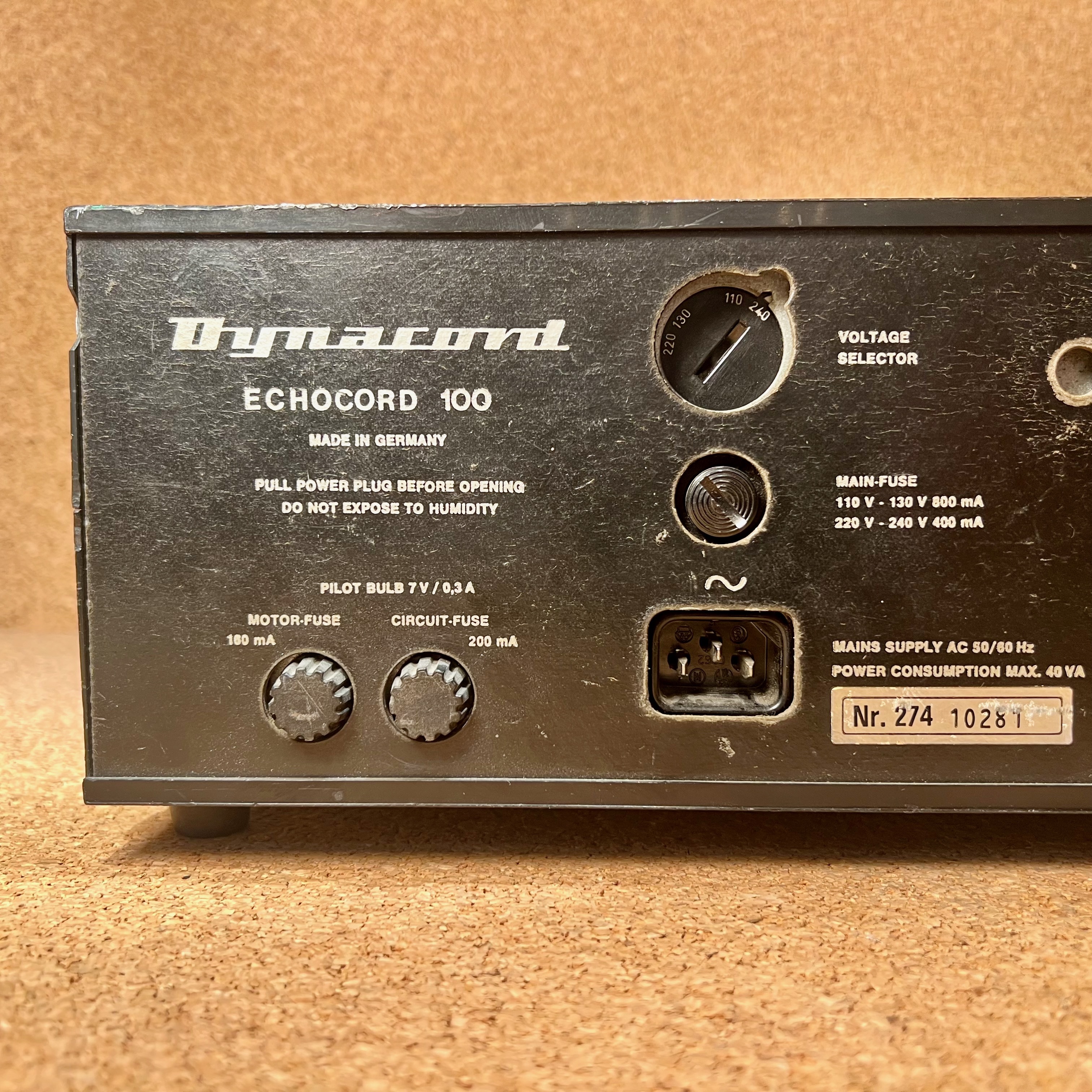 Dynacord echocord 100 (50758)