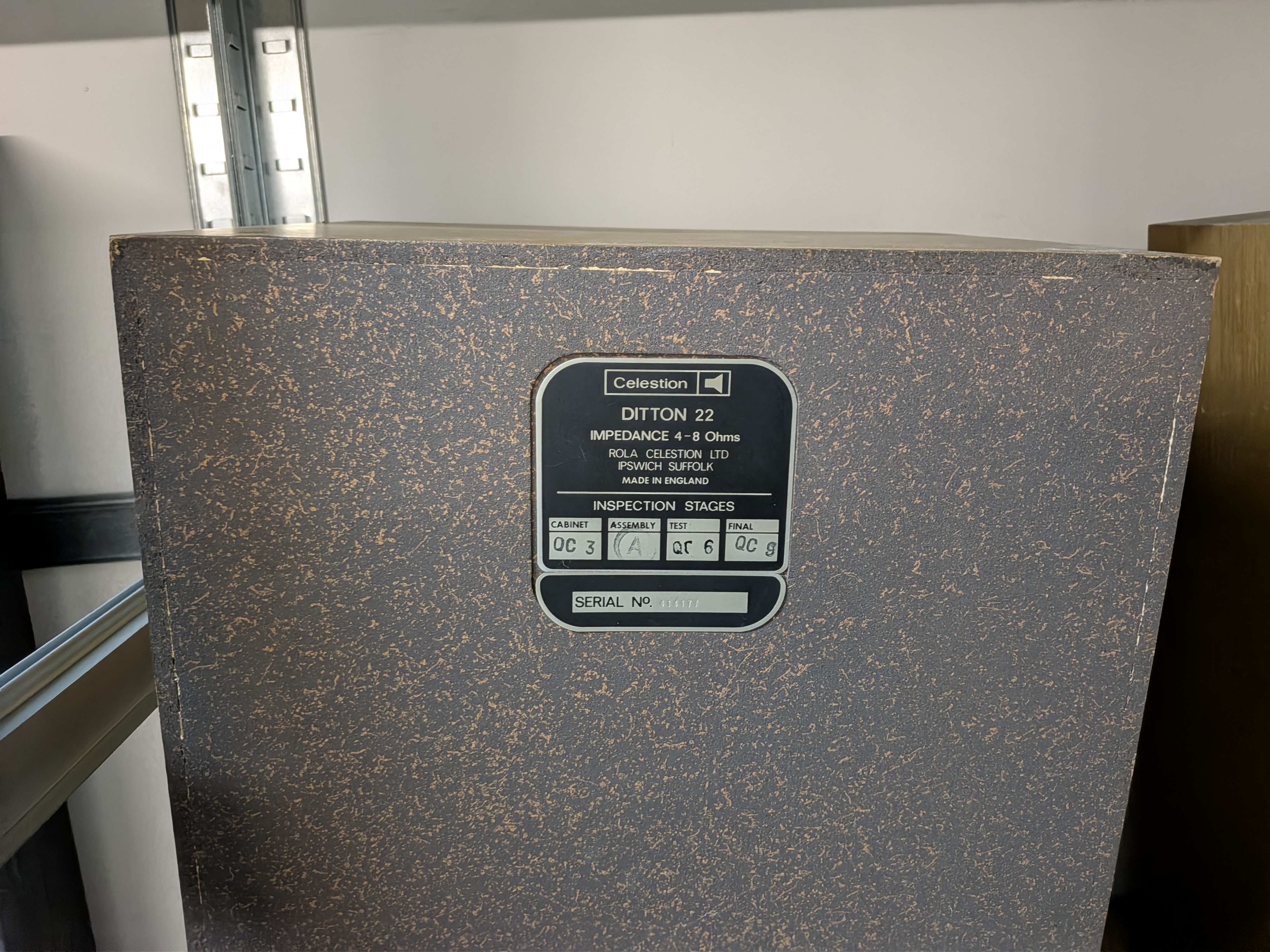 Enceintes vintage Celestion Ditton 22 – paire – années 70 – à essayer sur place
