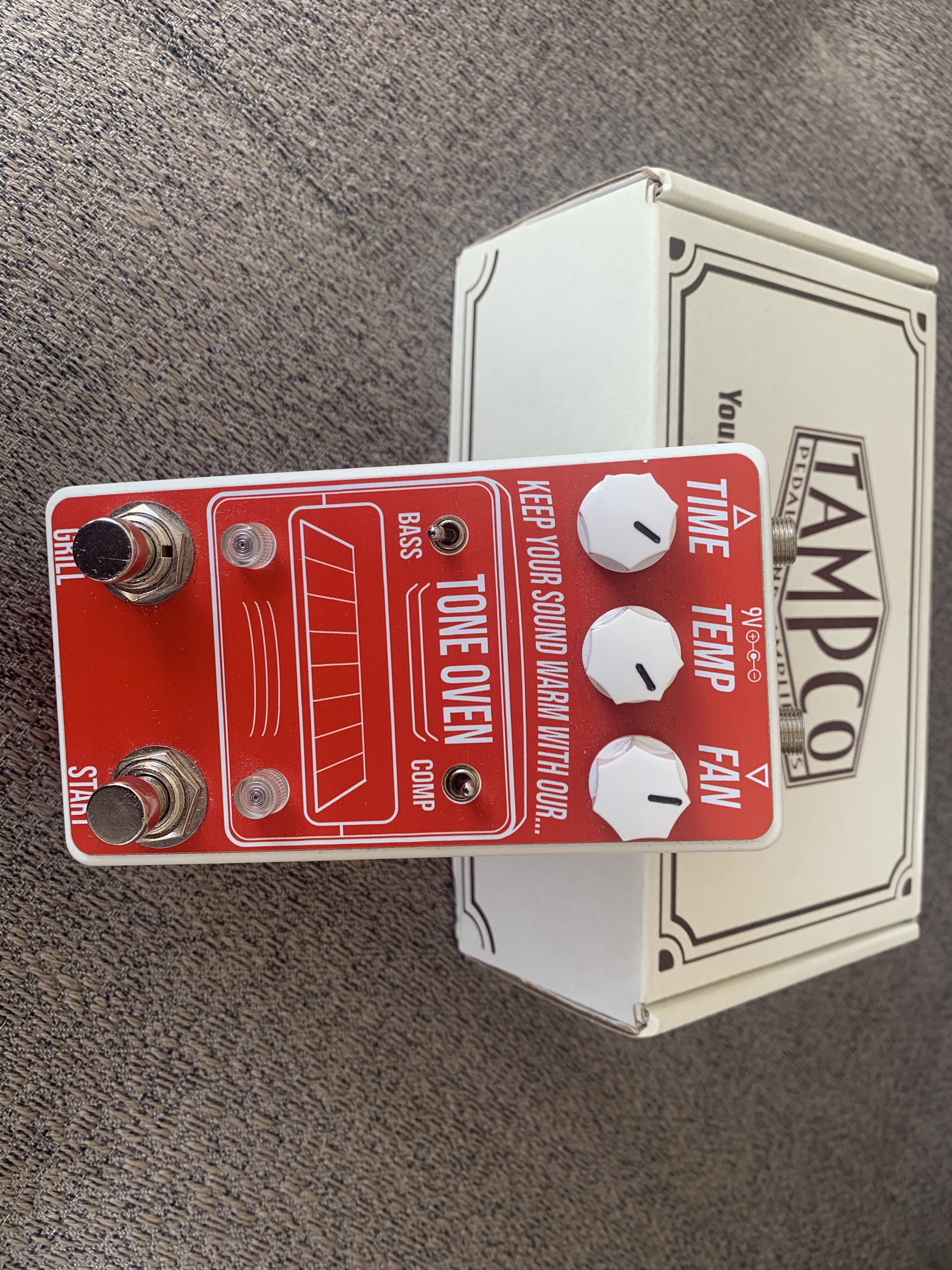 Vends overdrive Tone Oven – Tampco - Edition Custom Rouge