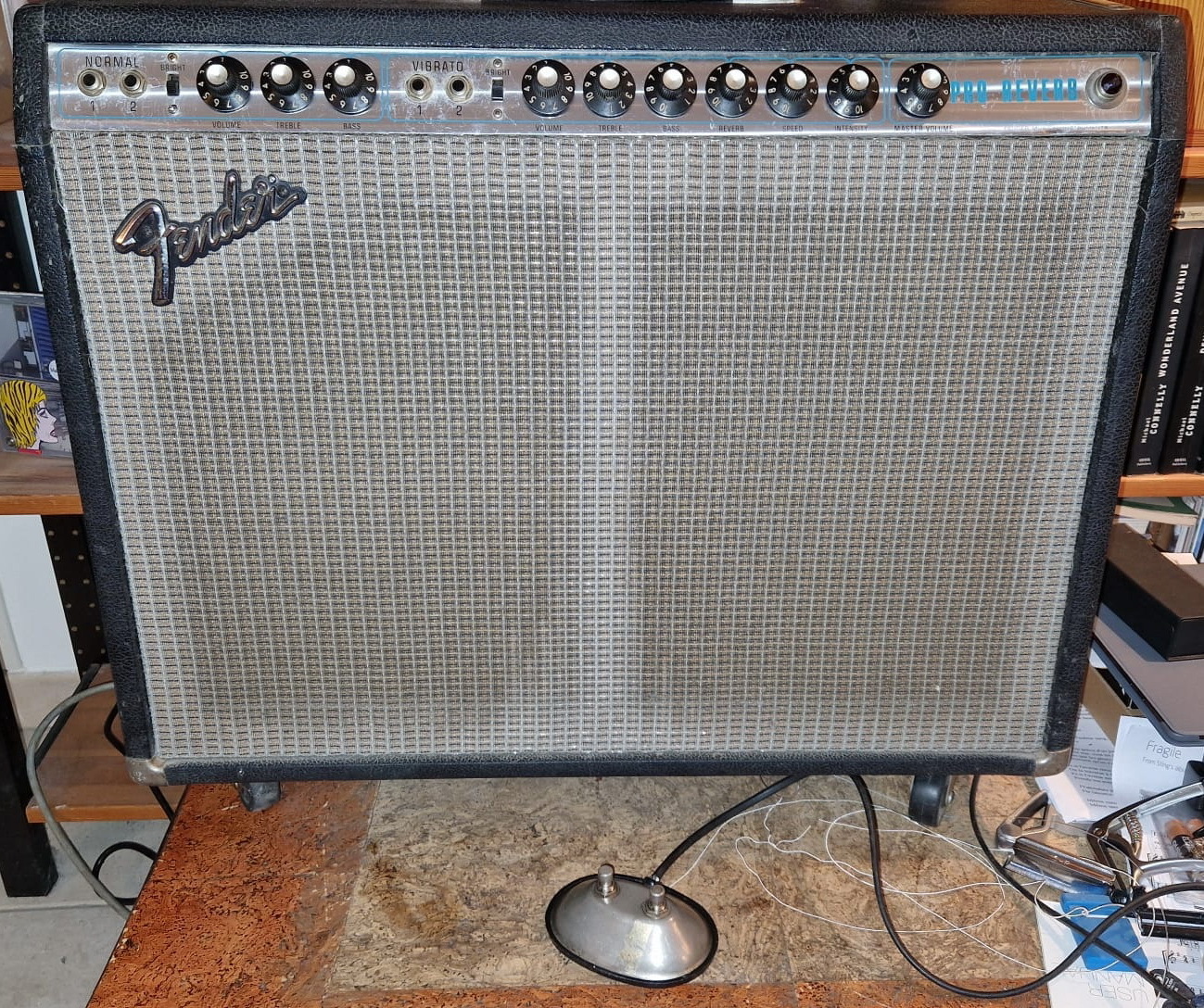 Ampli Fender ProReverb de 1974.