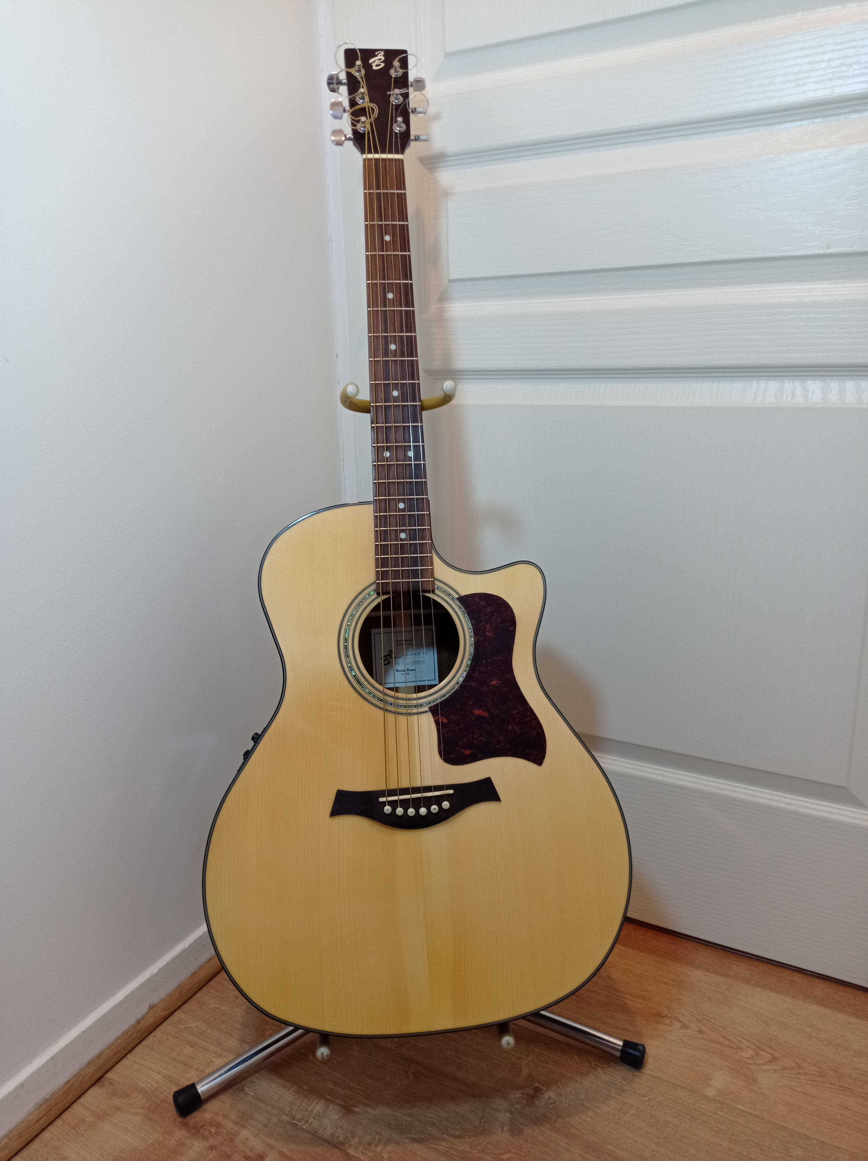 VENTE Guitare Harley Benton Custom Line CLG-414CE NT (+ Housse Premium simili-cuir)