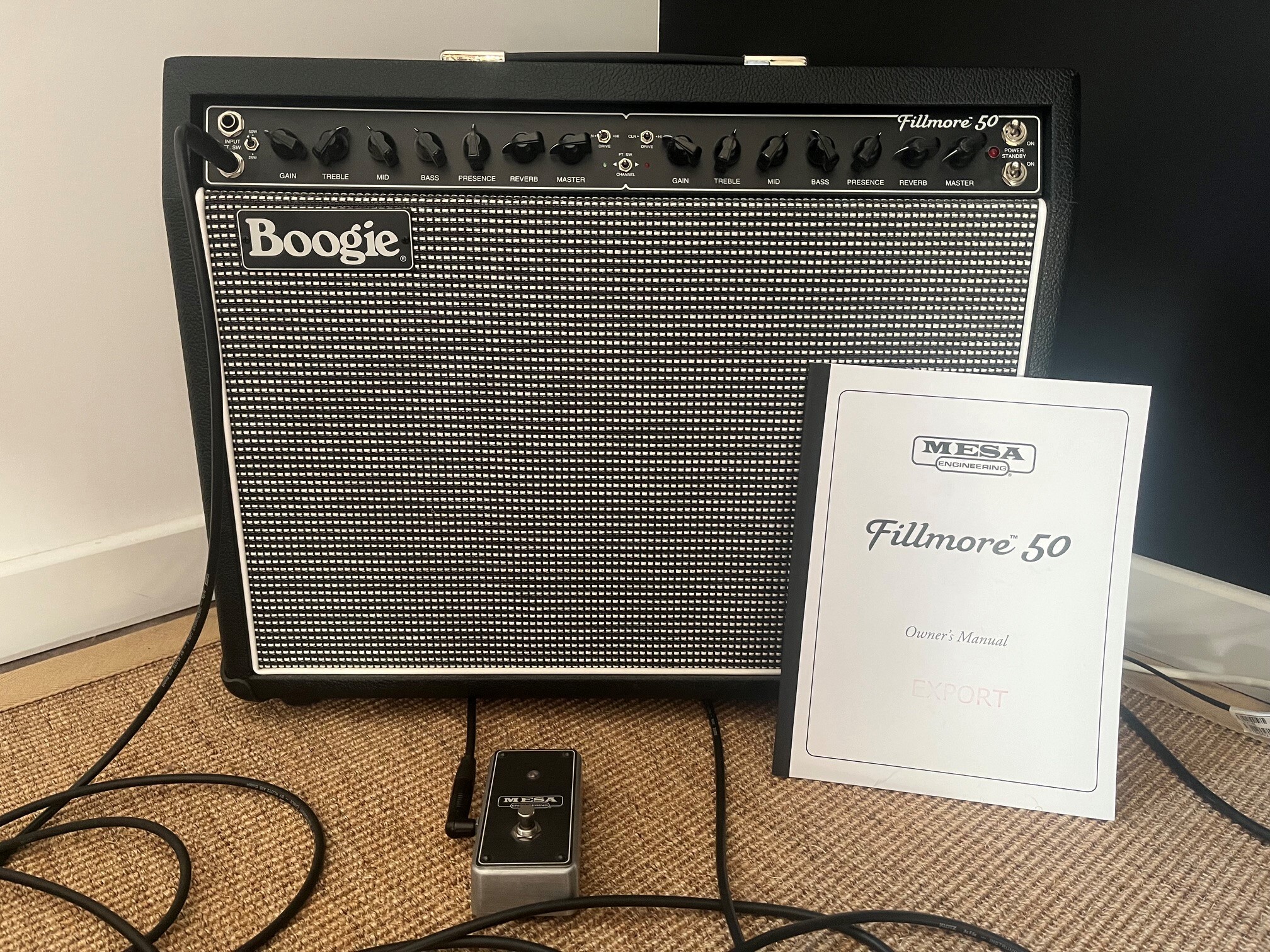 Vends Amplis Boogie Fillmore 50