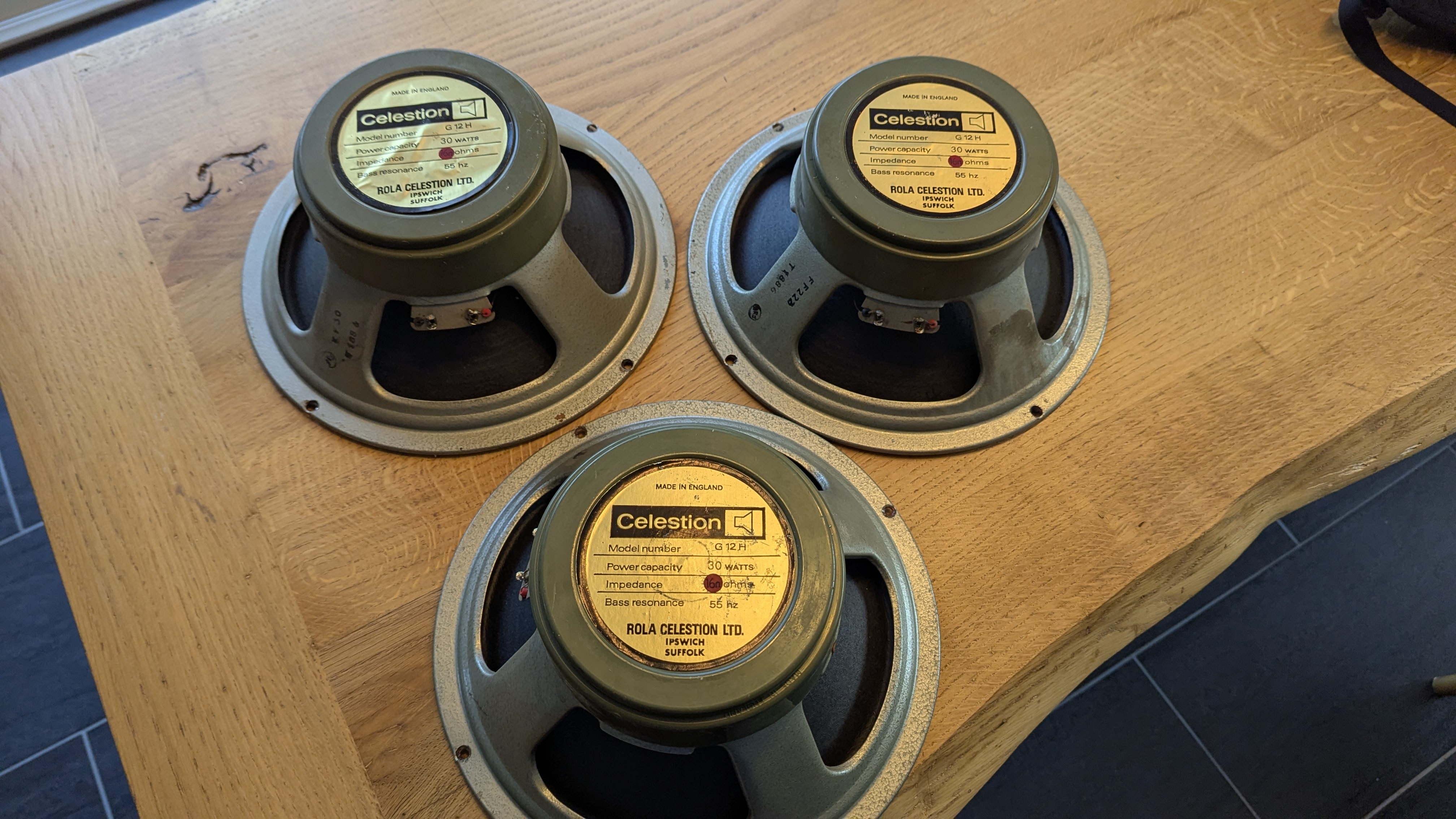 Celestion G12H30 55Hz Rola 1973