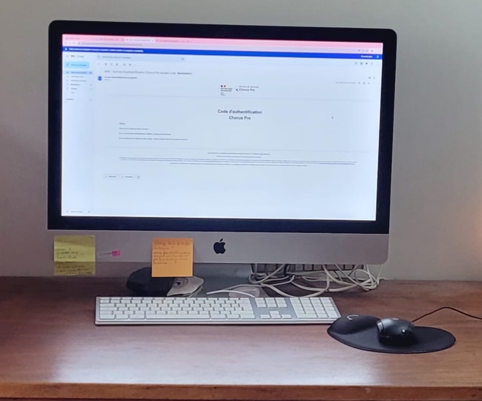 Imac allumé