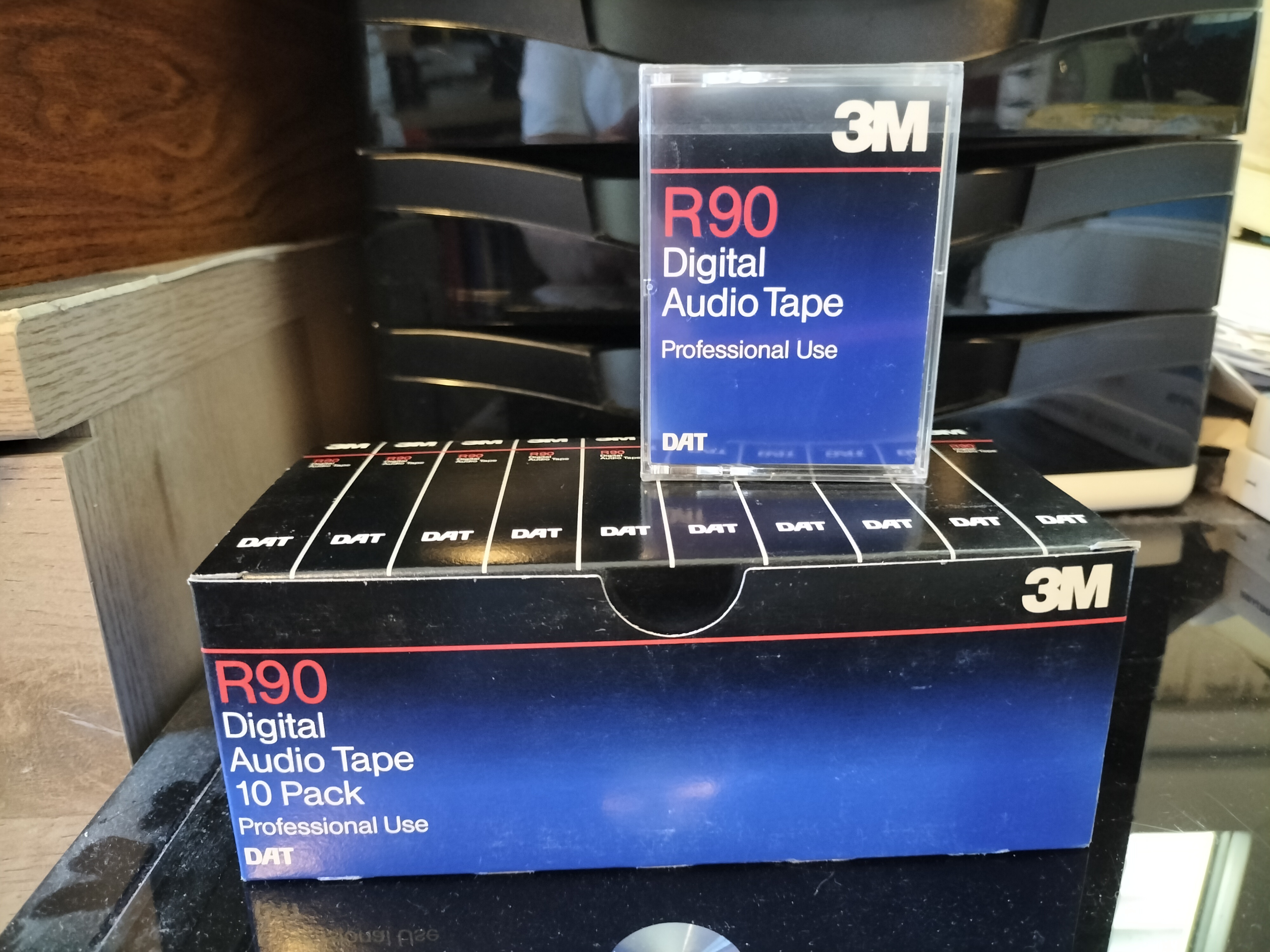 Vends lot de 10 K7 DAT 3M R90 