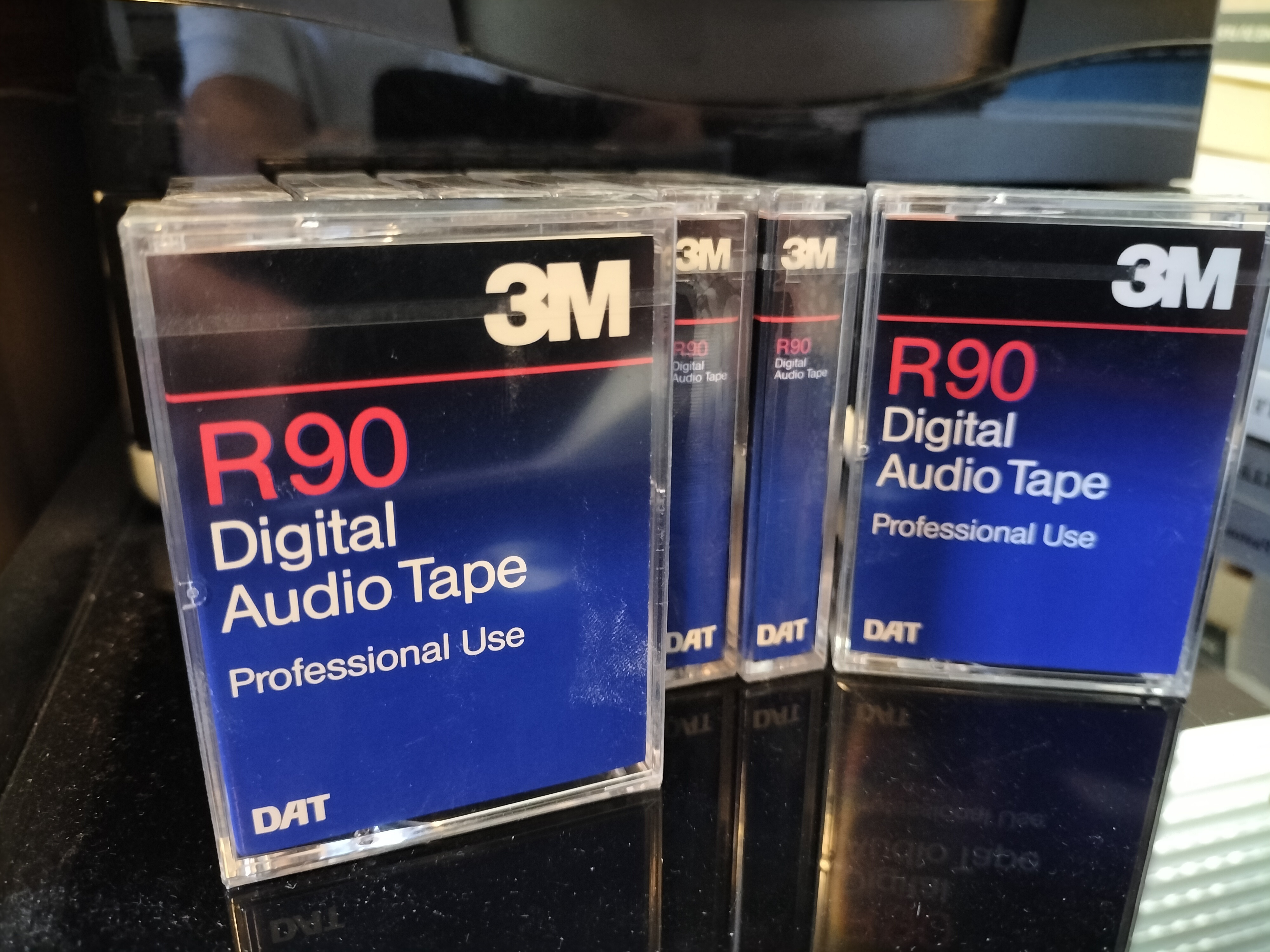 Vends lot de 8 K7 DAT 3M R90