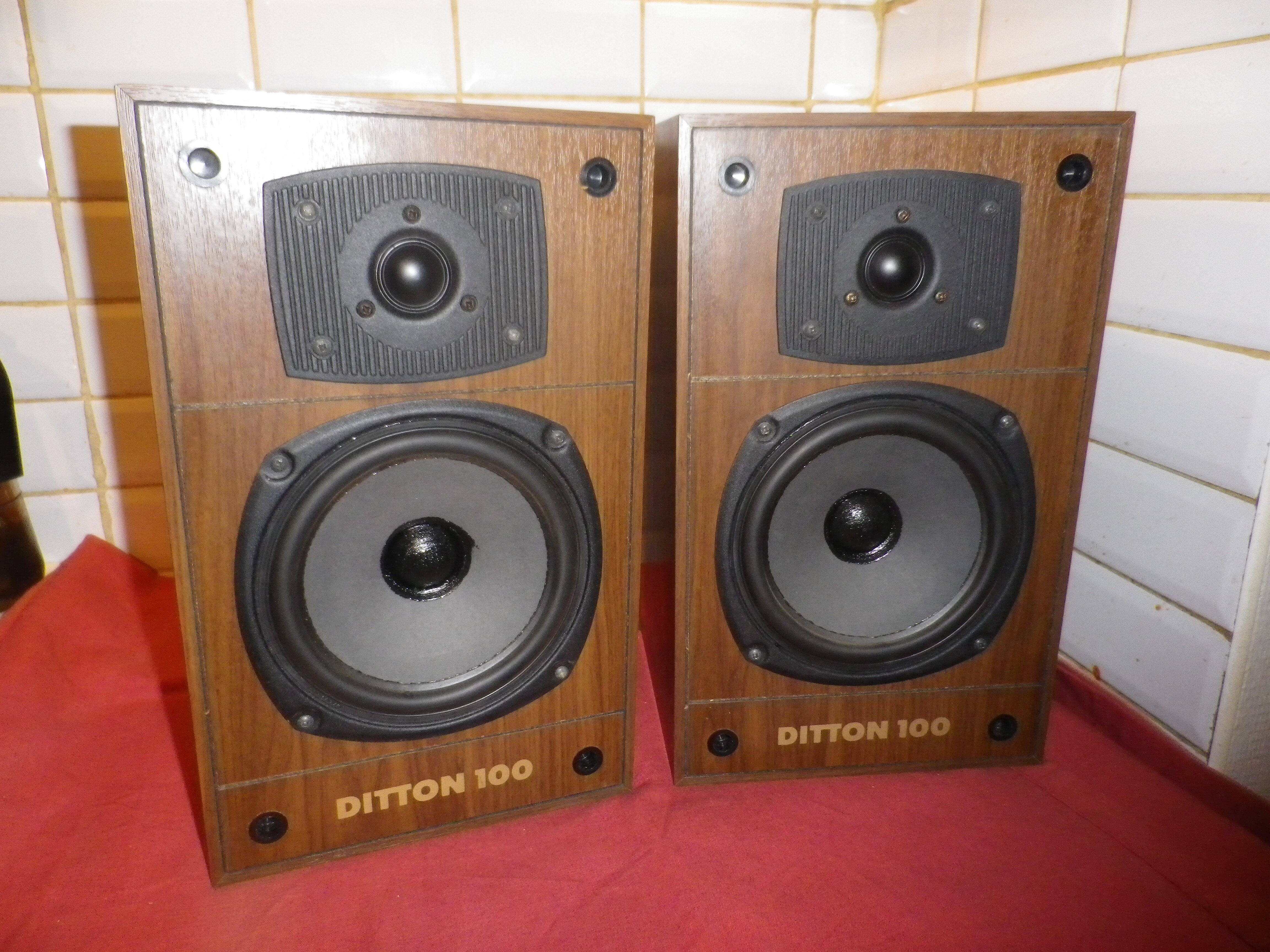 Paire d'enceintes HiFi vintage Celestion Ditton 100
