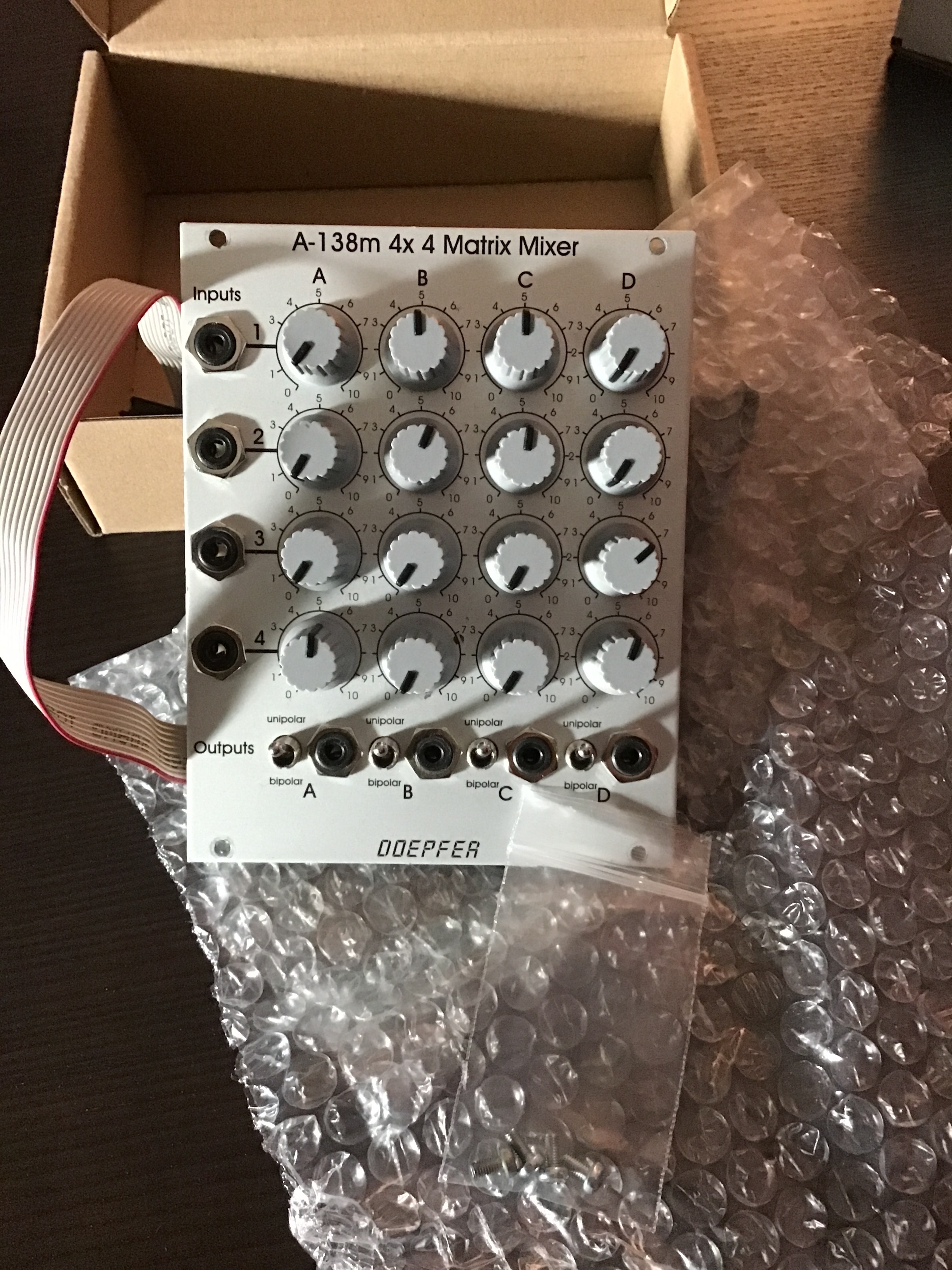 Vends Doepfer A-138m 4x4 matrix mixer 
