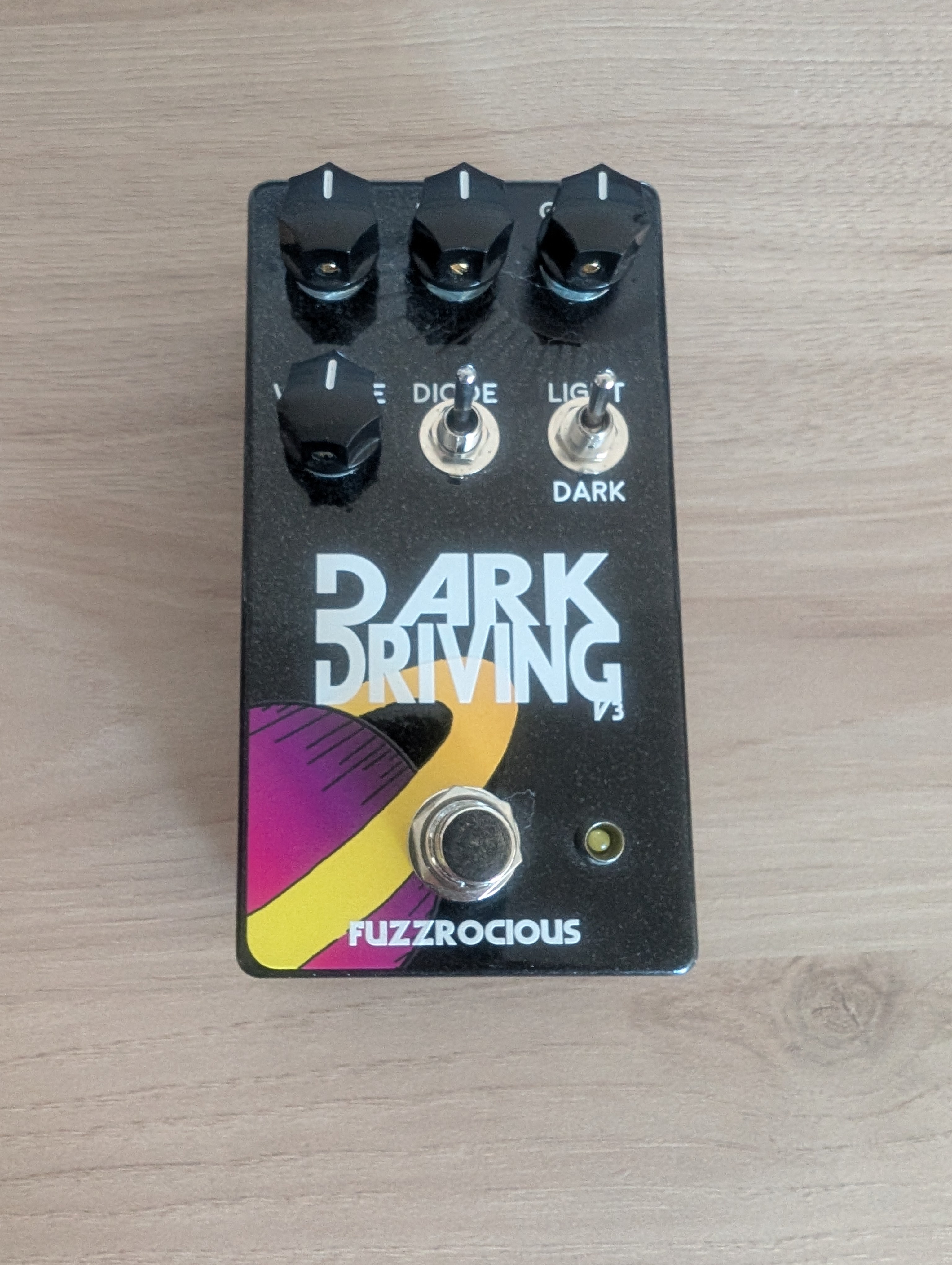 Pedale Overdrive/Distortion Fuzzrocious Pedals Dark Driving V3