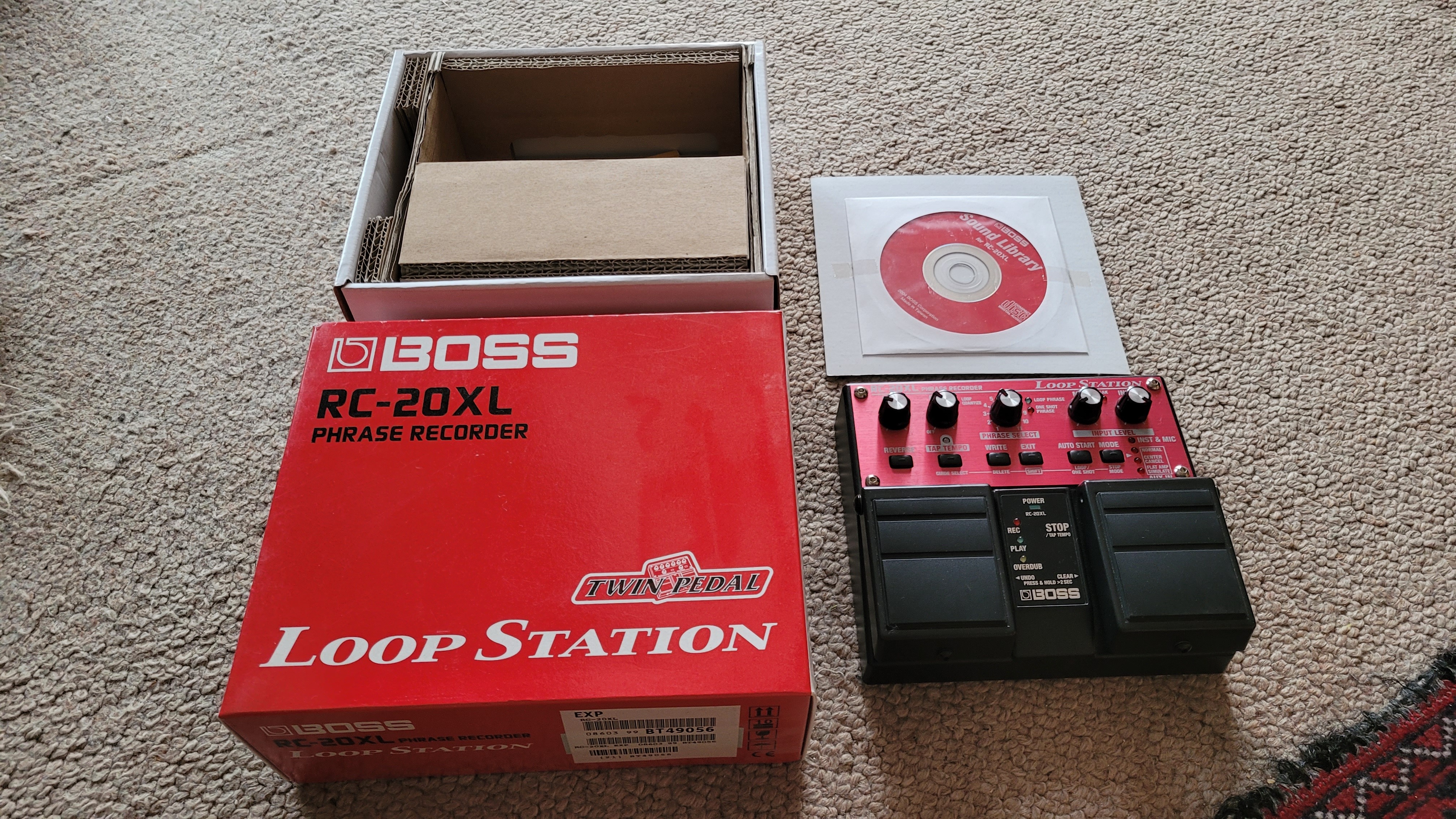 Boss RC-20XL Loop station