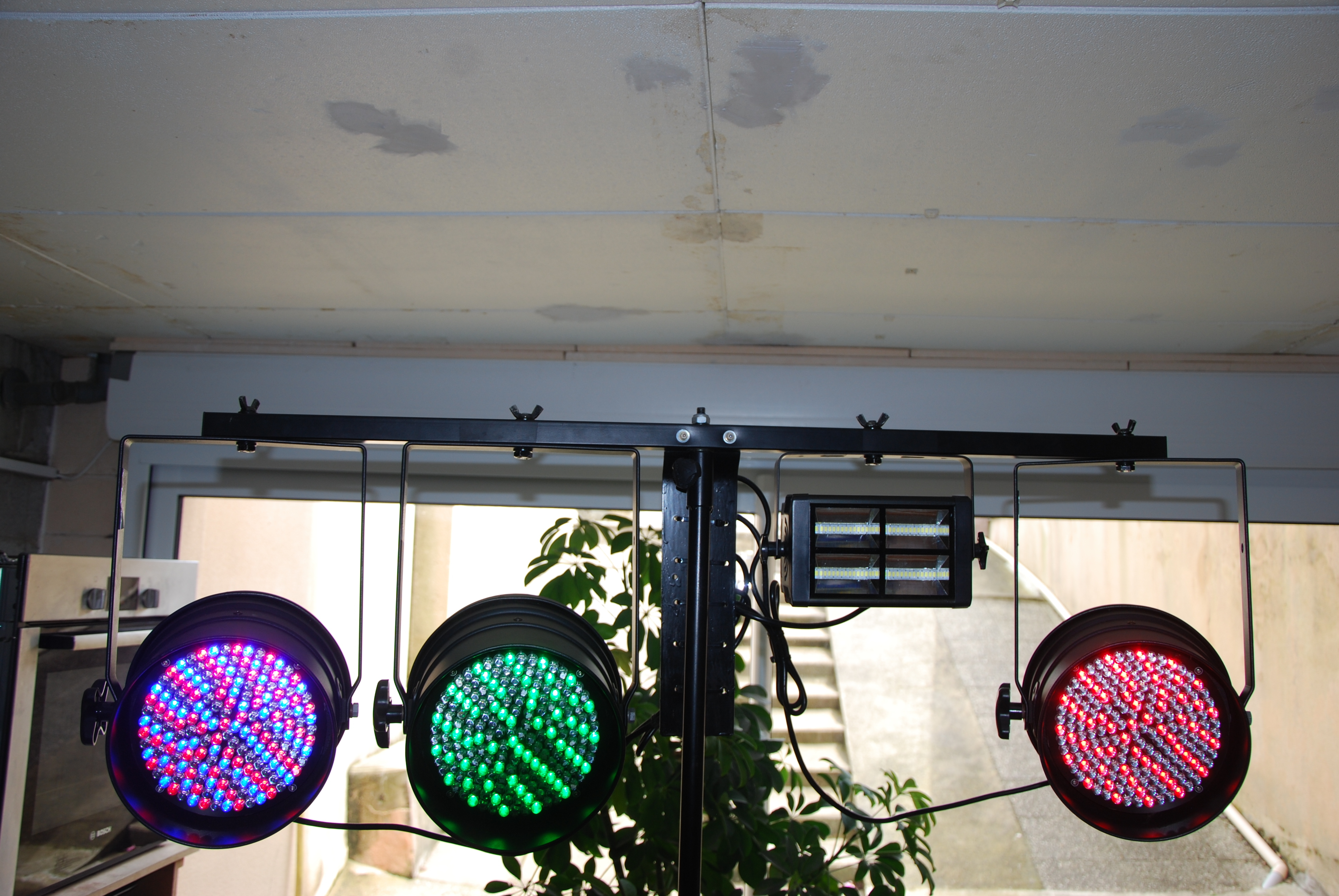 Projecteurs LED Multicolore de sono