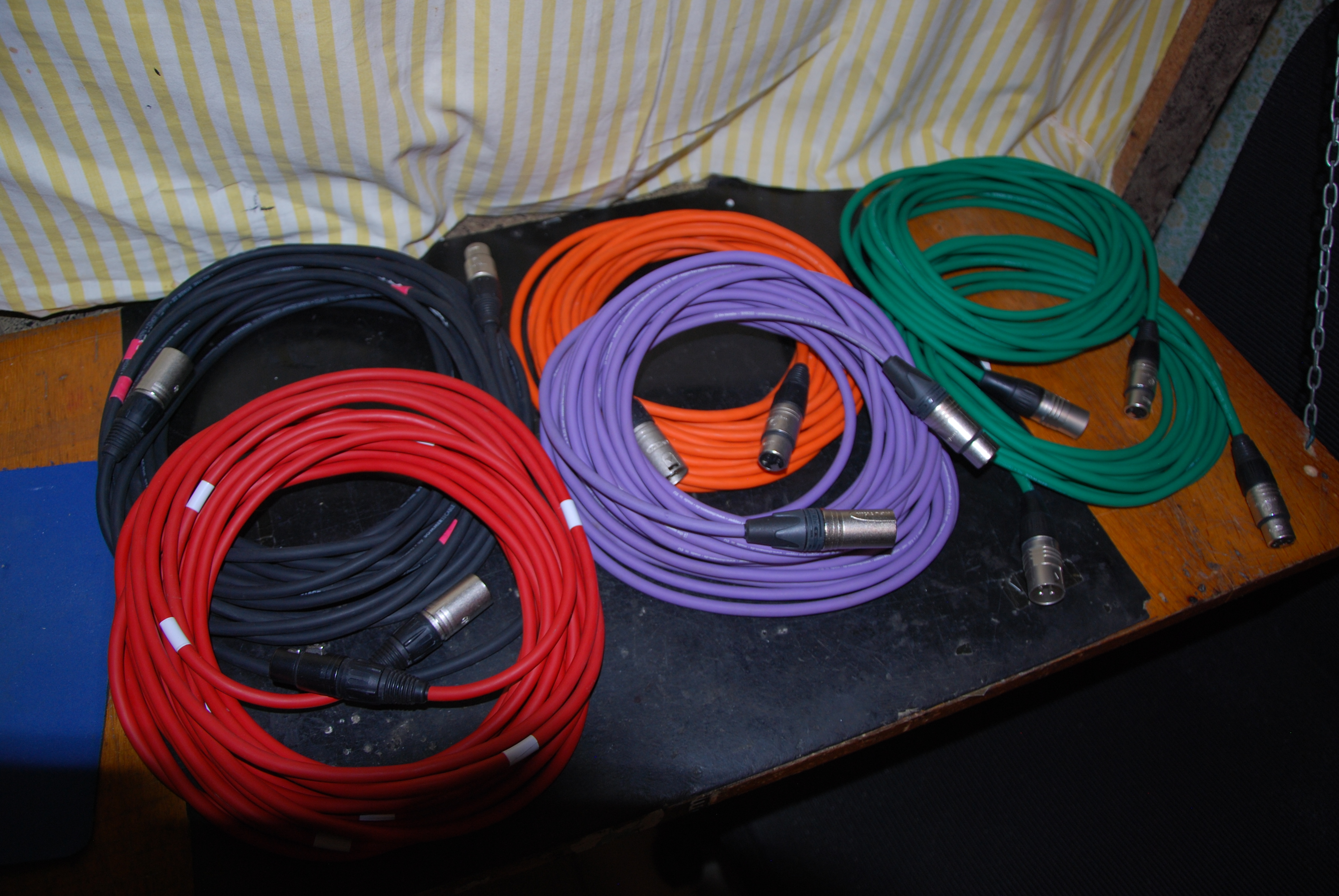 Lot de cables Audio divers longueurs