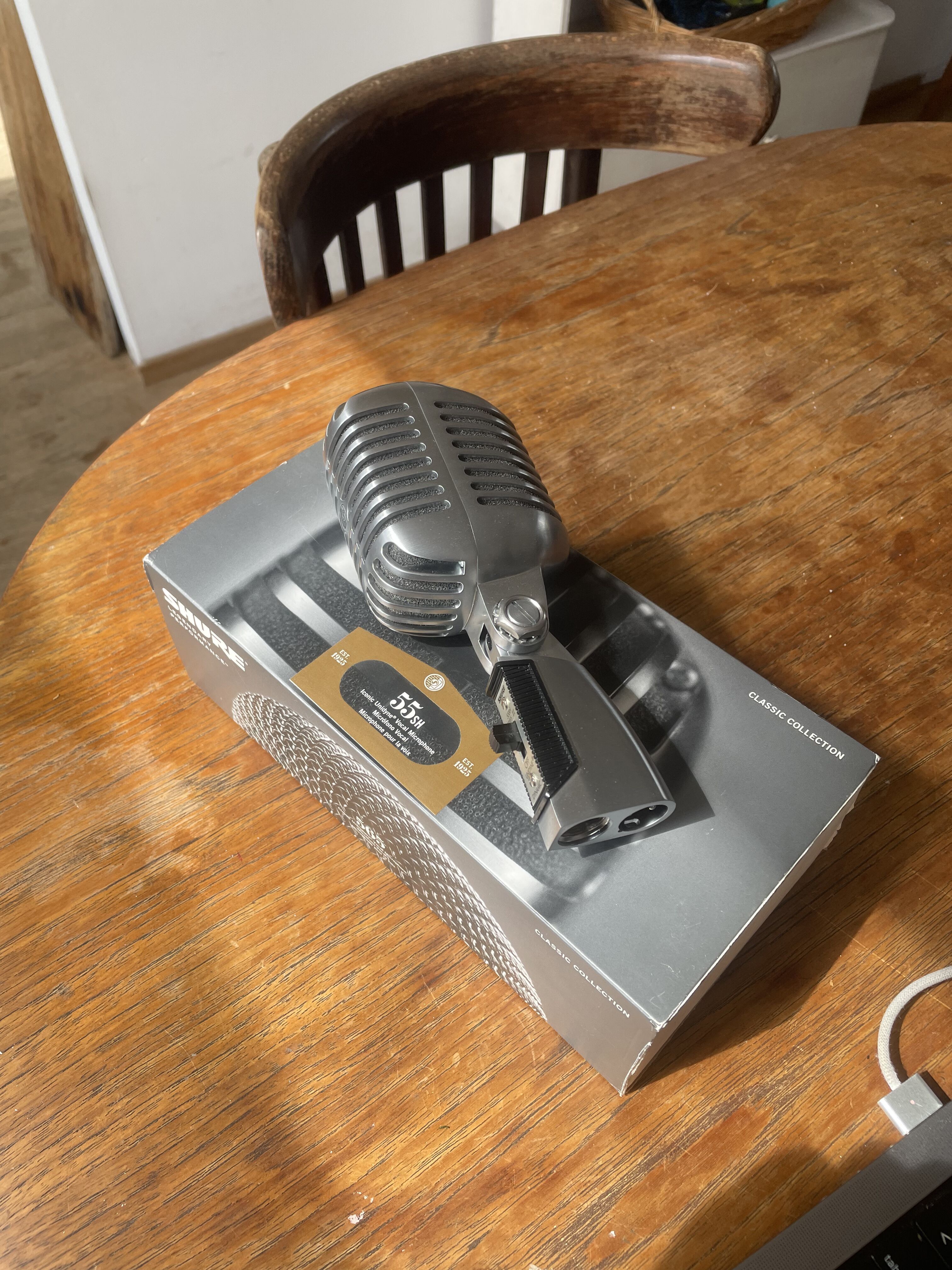 Shure SM55SH comme neuf, jamais servi