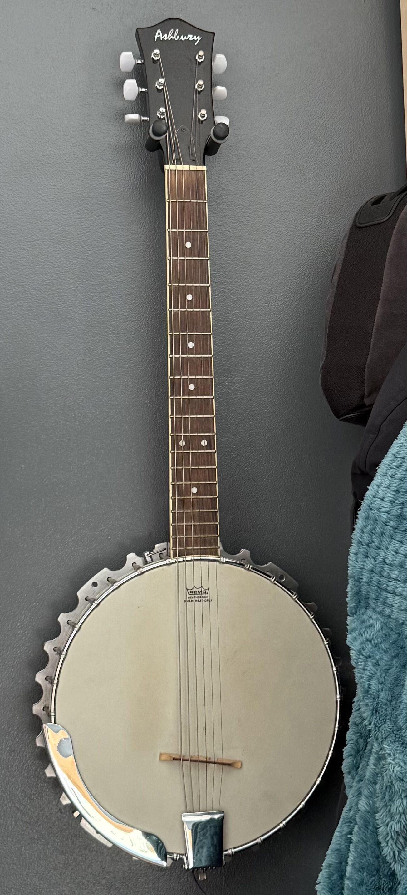 Vends banjo-guitare Ashbury 6 cordes (banjo guitare)